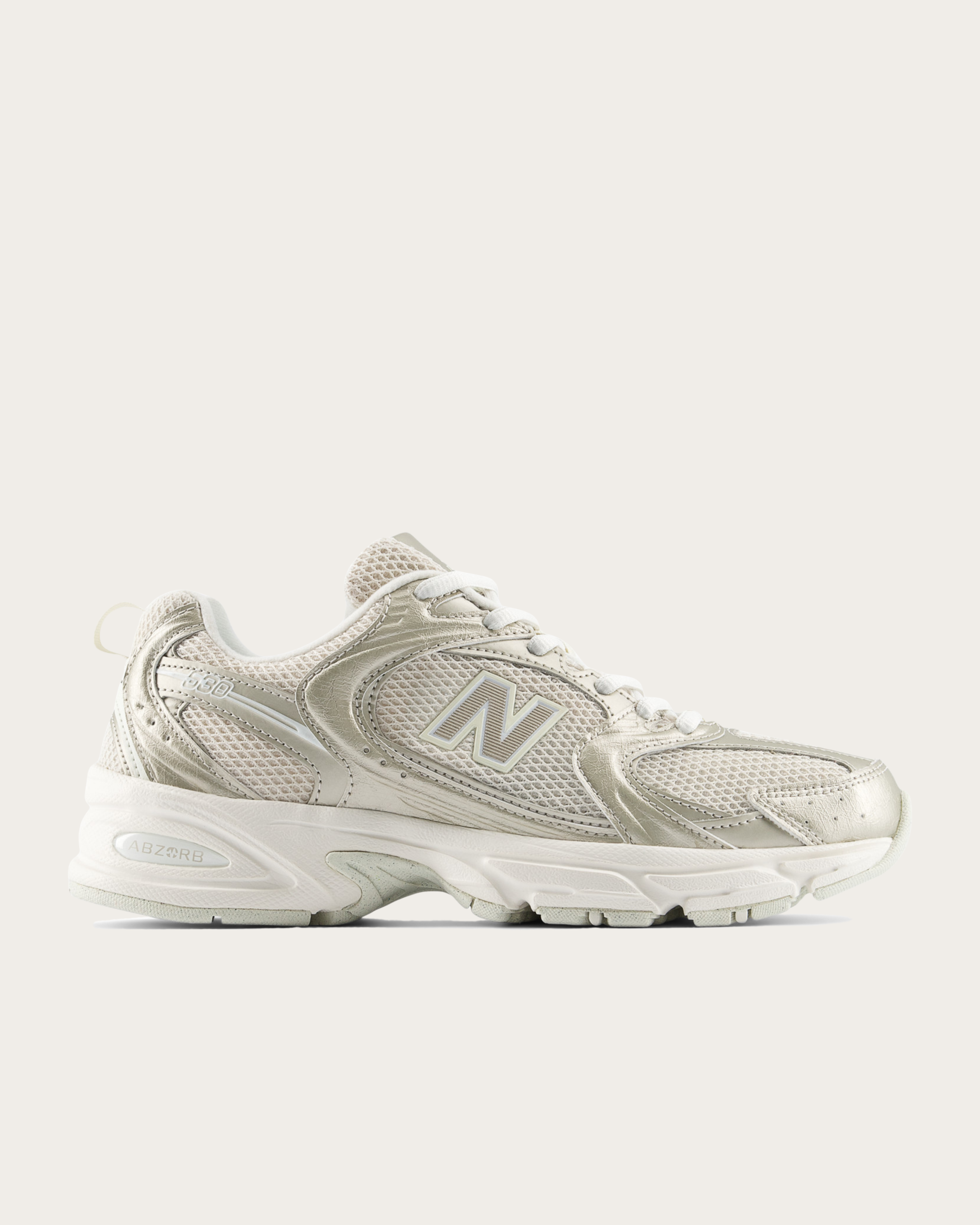 New Balance 530 - Gold Metallic with Linen