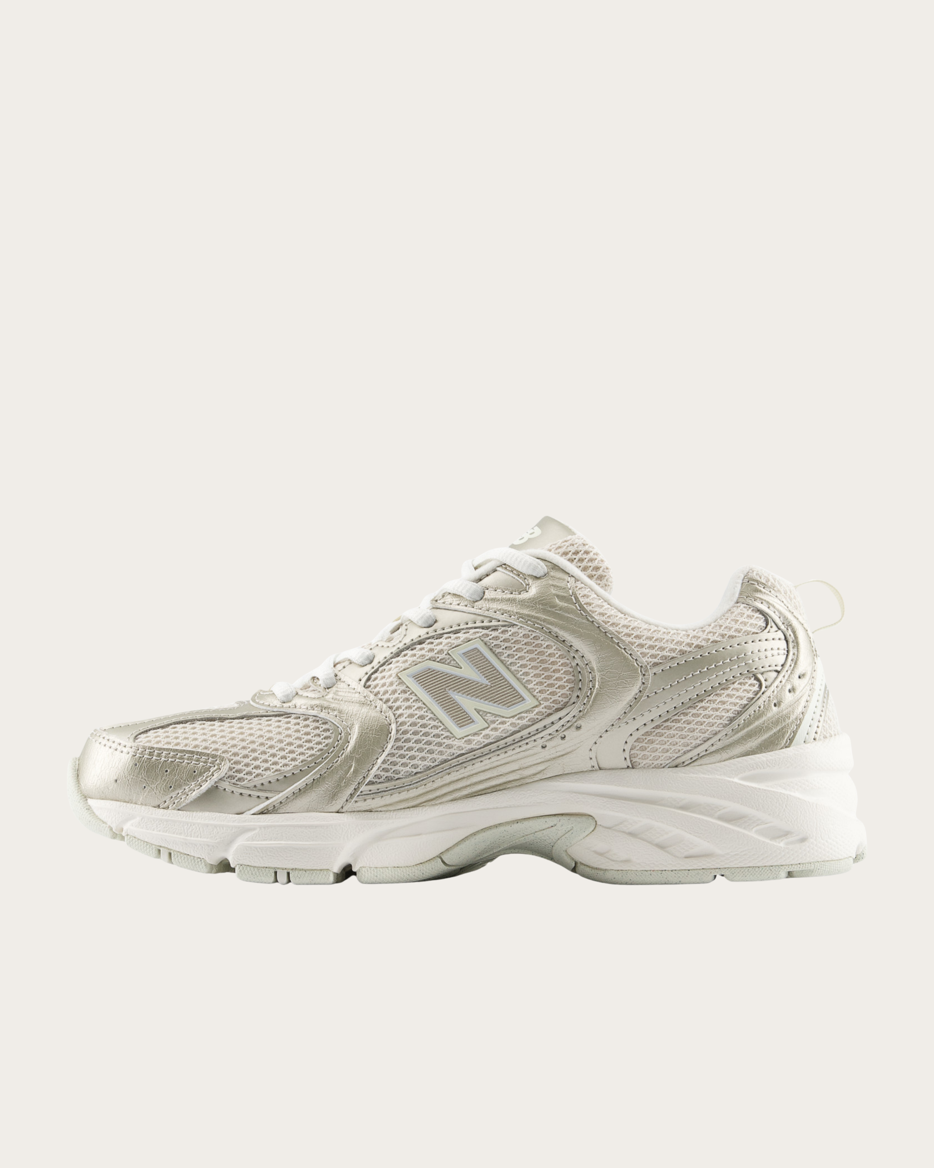 New Balance 530 - Gold Metallic with Linen