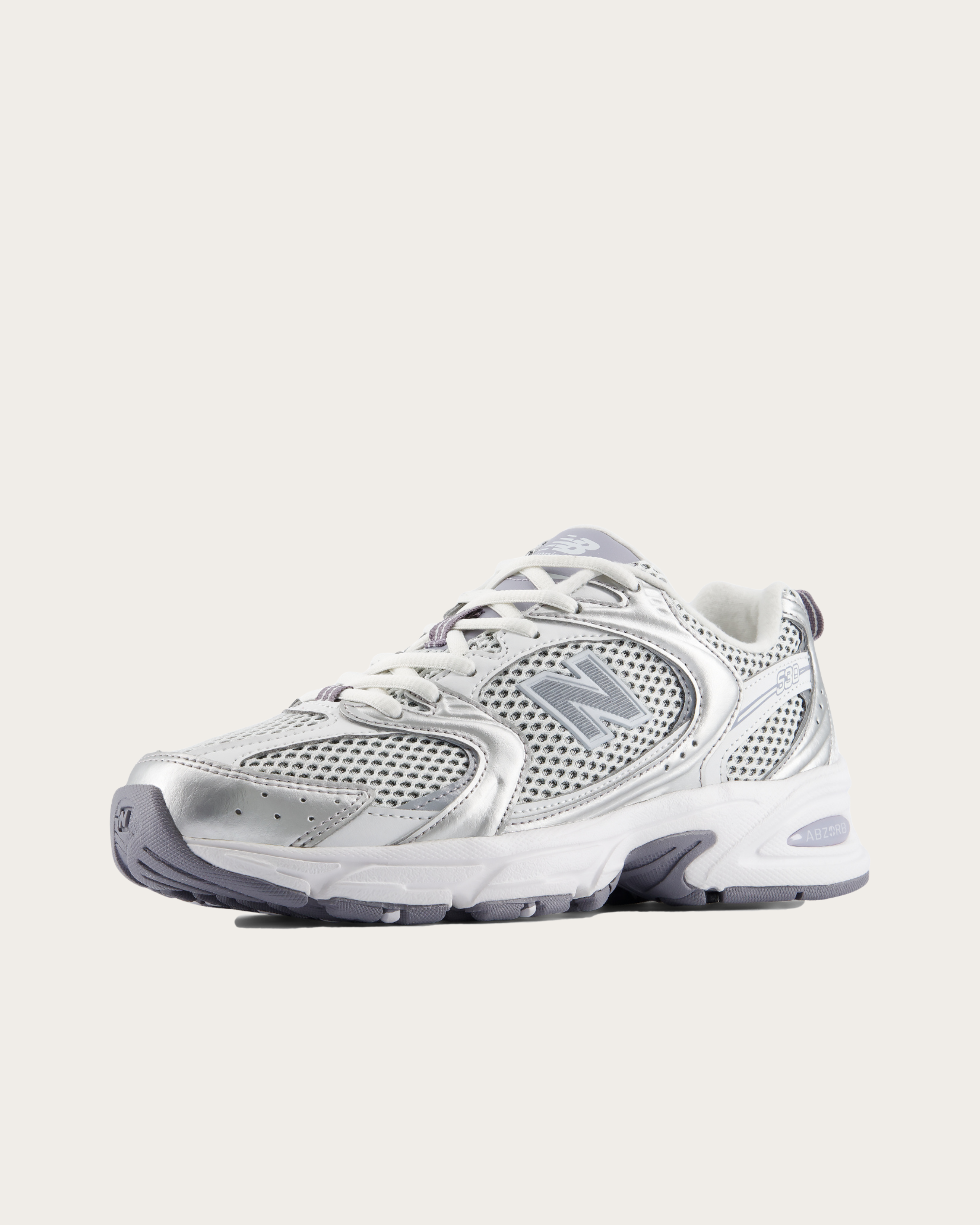 New Balance 530 - Grey Matter With Silver Metallic and Digital Mist