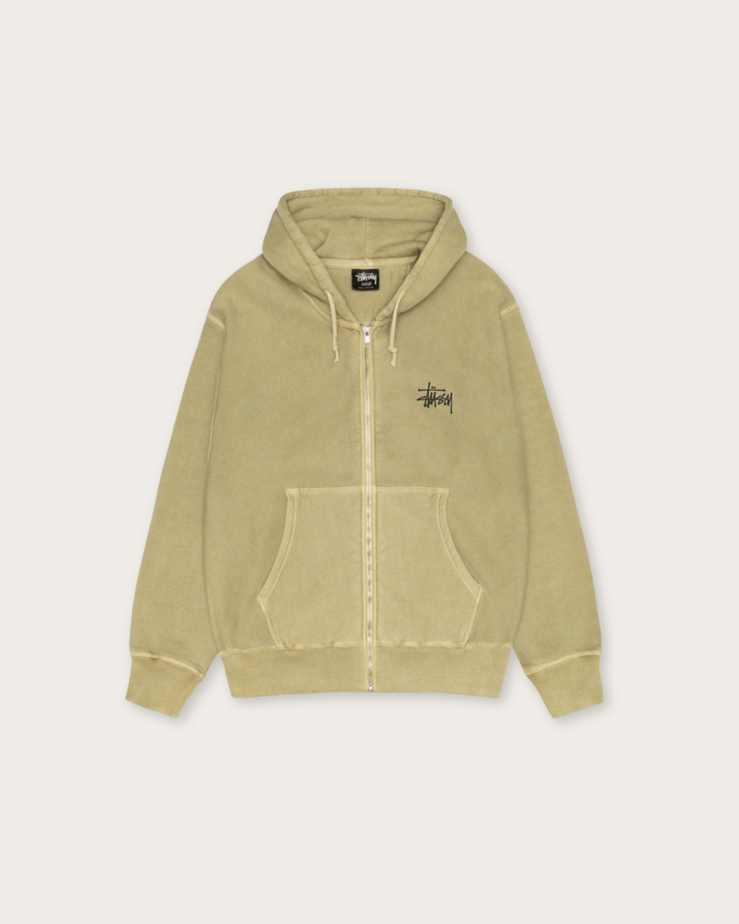 Stüssy - Basic Pigment Dyed Ziphood