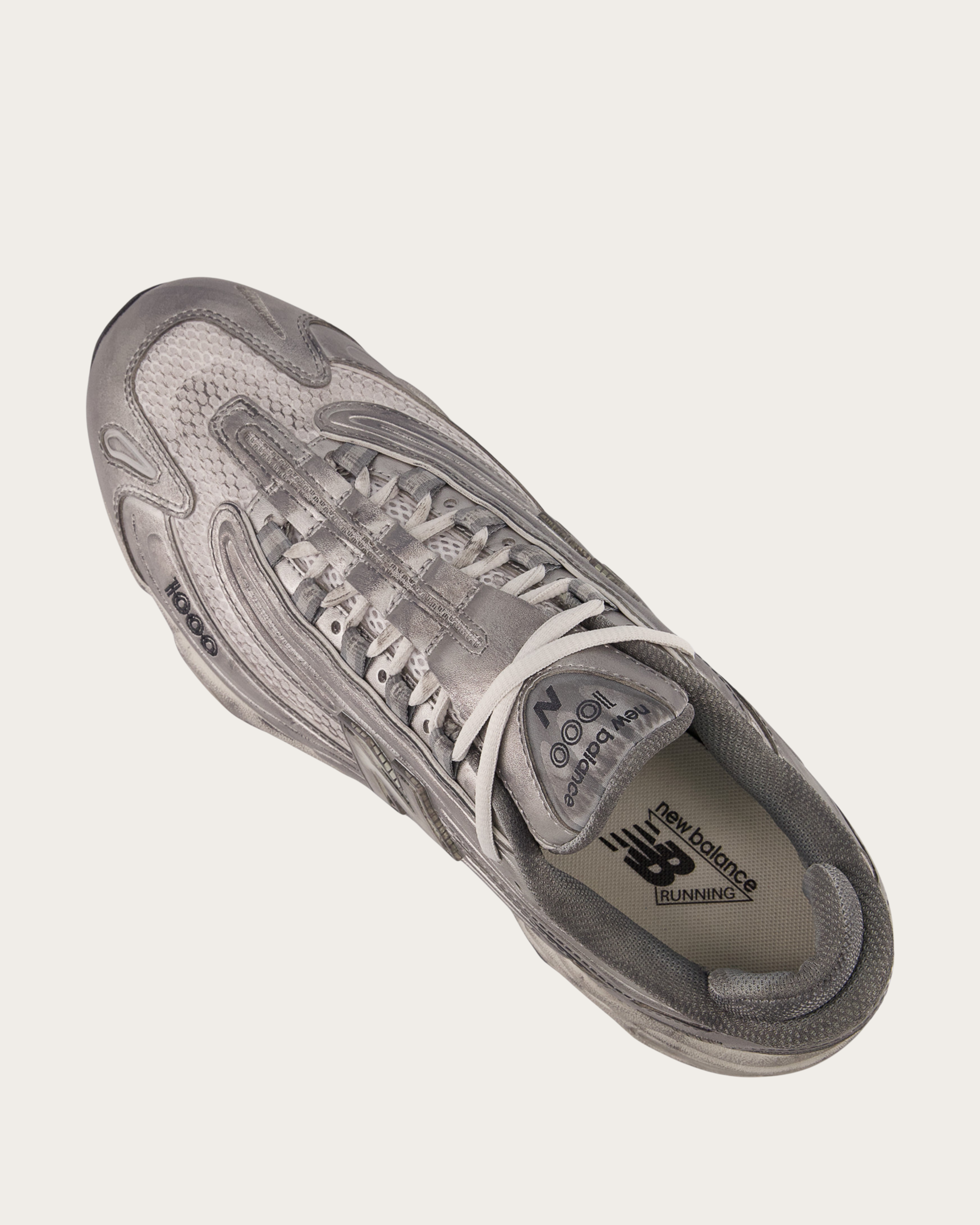 New Balance M1000 - Silver Metallic with Grey Matter and Raincloud