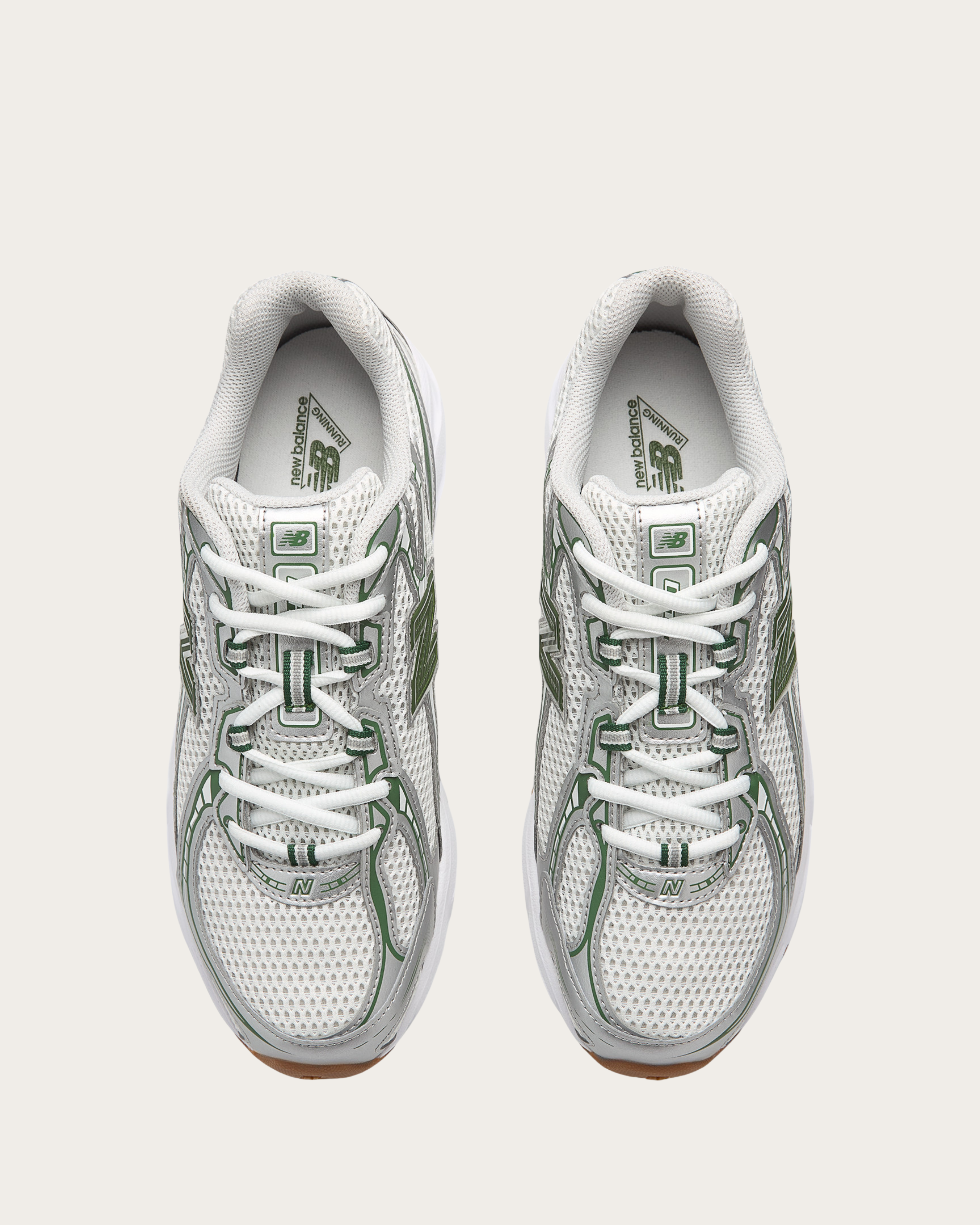 New Balance 740 - Grey Matter with Dark Alpine Green and Reflection