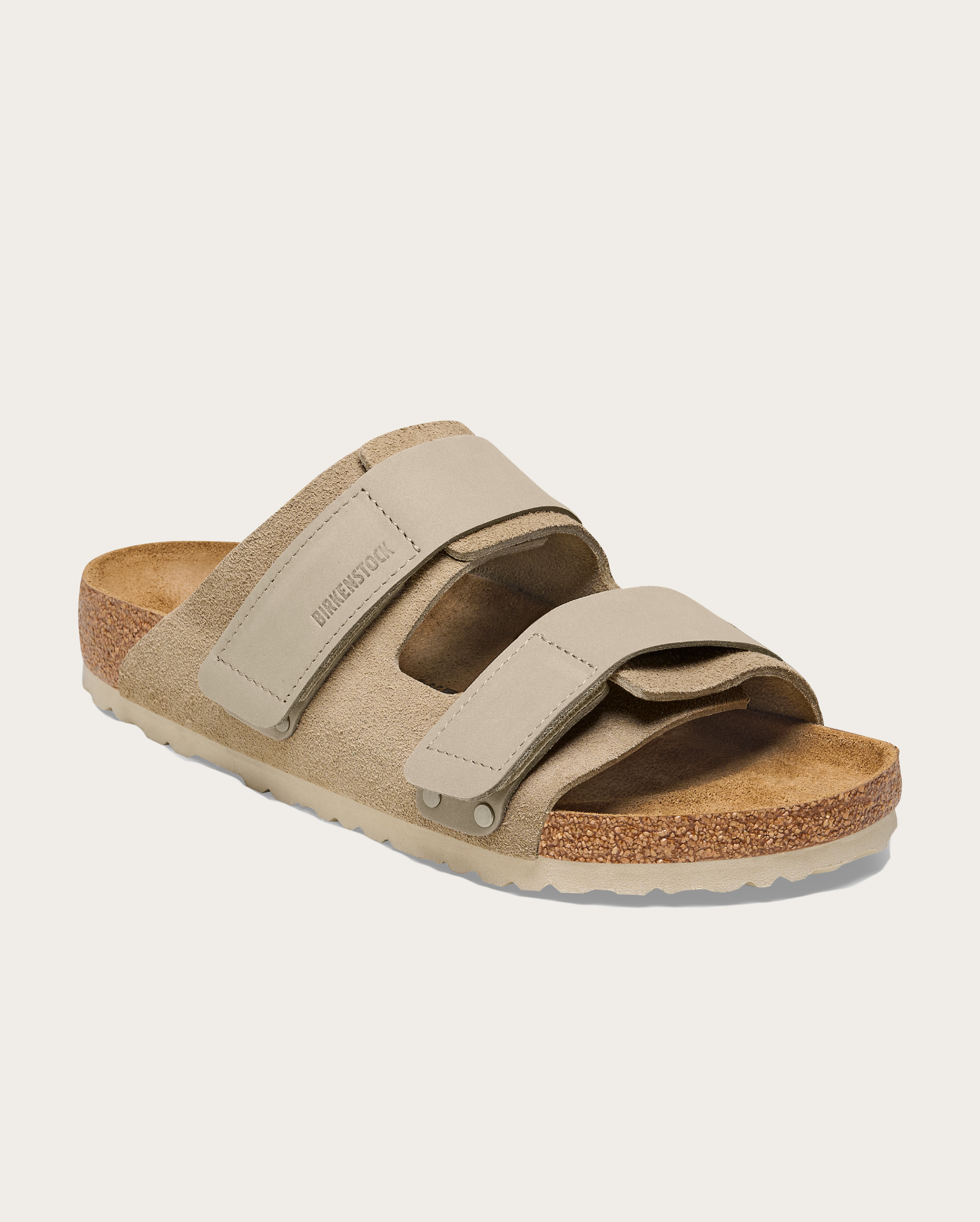 Birkenstock Uji - Taupe Suede Nubuck Leather