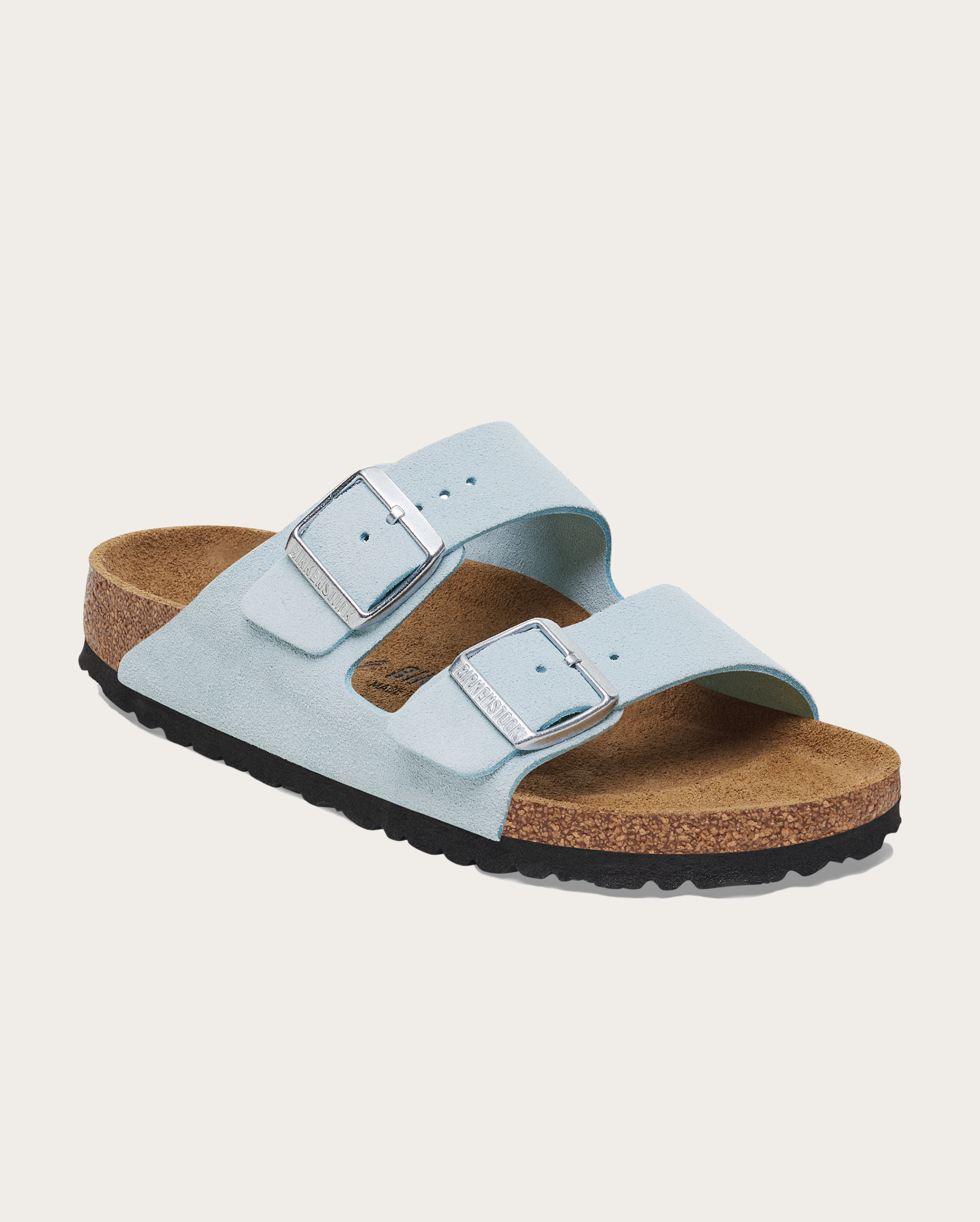 Birkenstock - Arizona Baby Blue Suede Leather