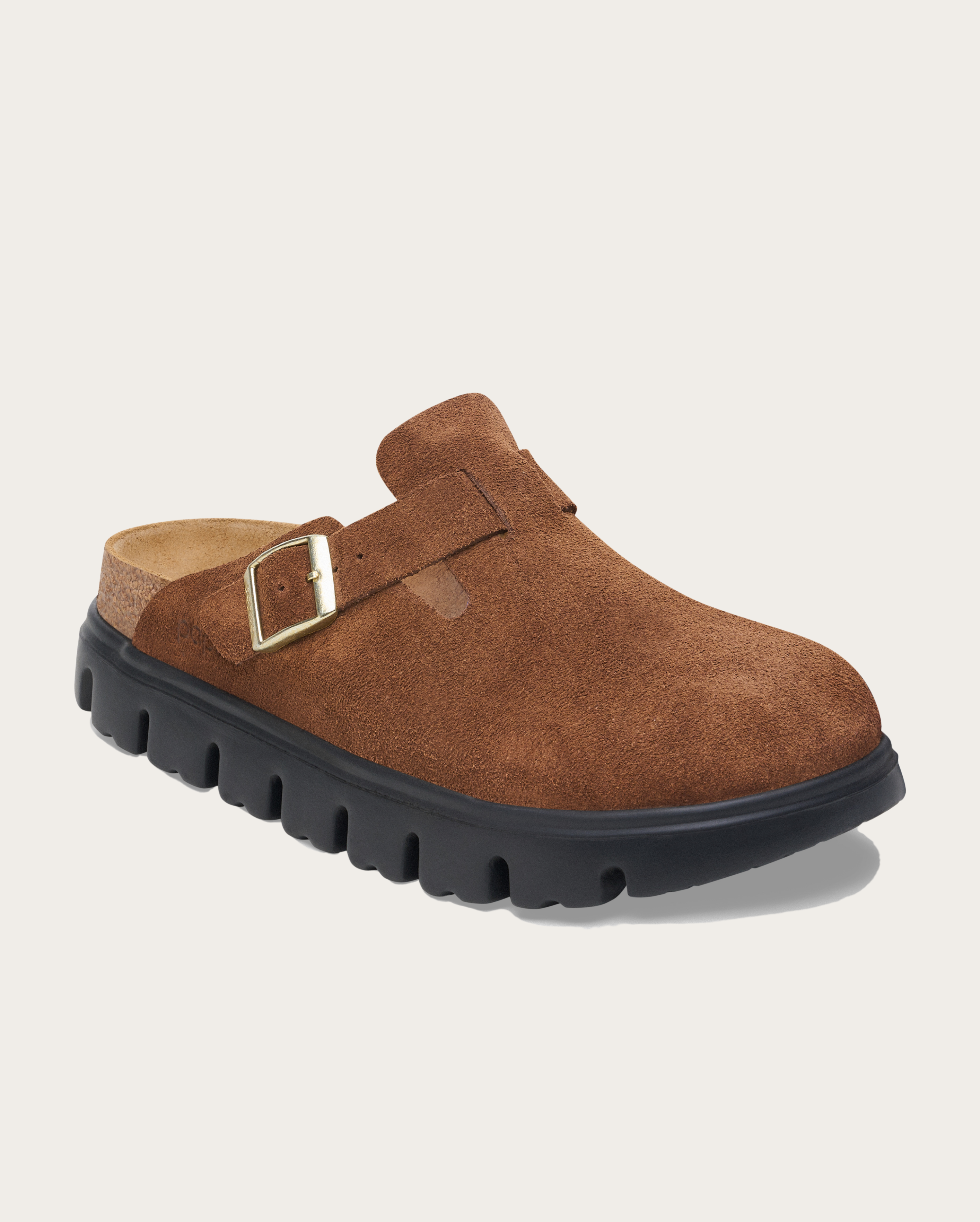 Birkenstock Boston Chunky Suede Leather