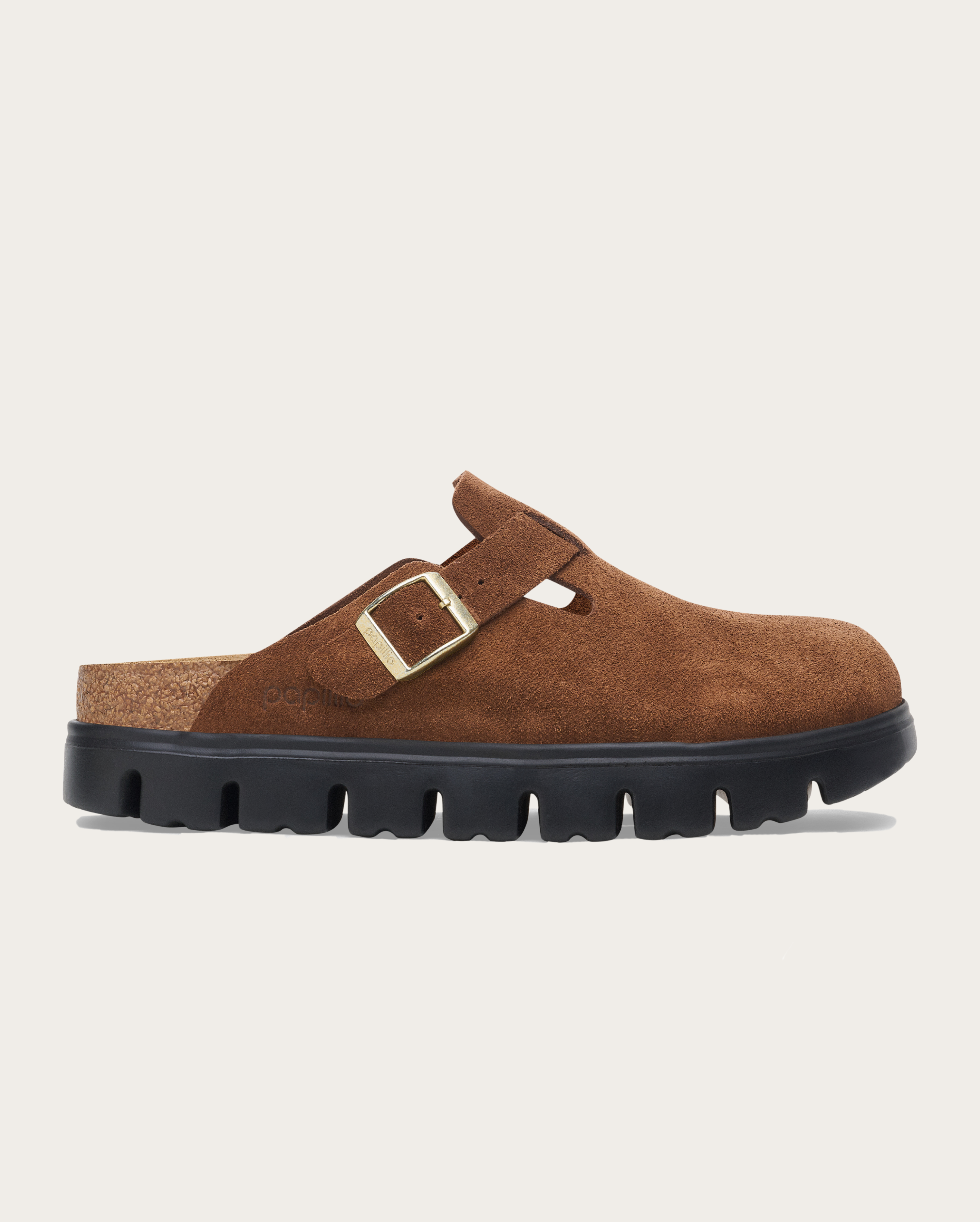 Birkenstock - Boston Chunky Suede Leather