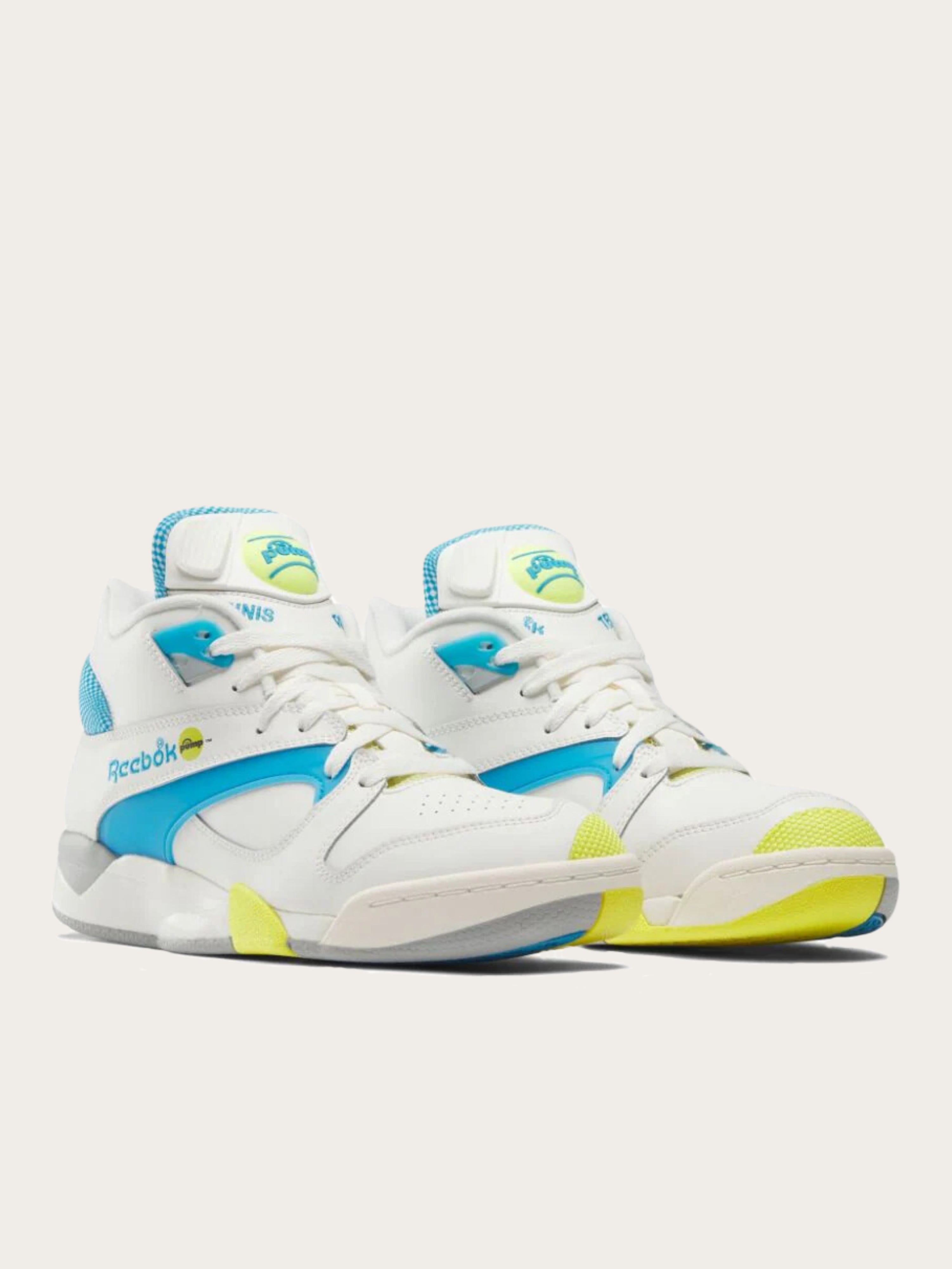 Reebok Court Victory Pump - Pure Grey / Chalk / Blue