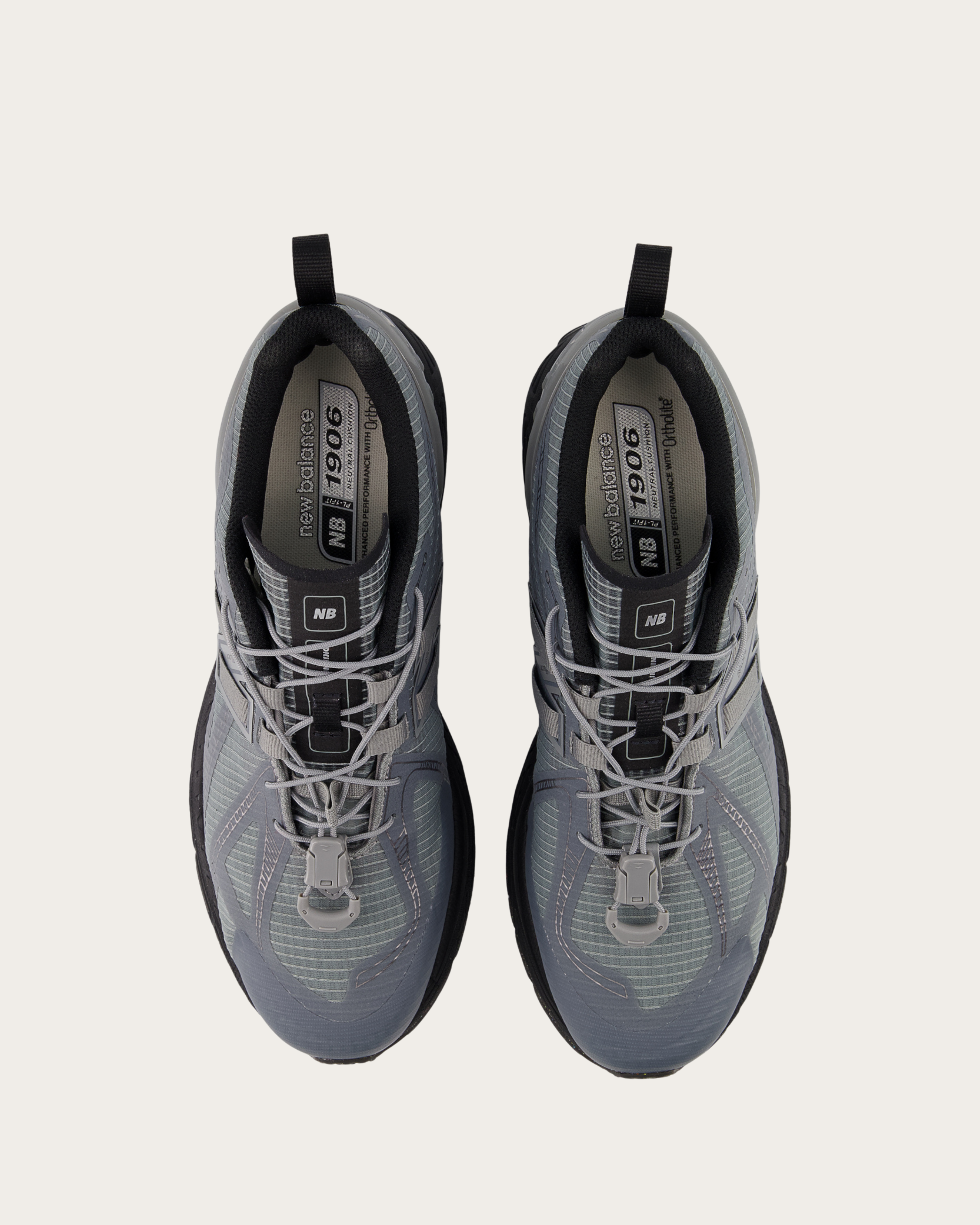 New Balance 1906R - Slate Grey with Black and Black Cement