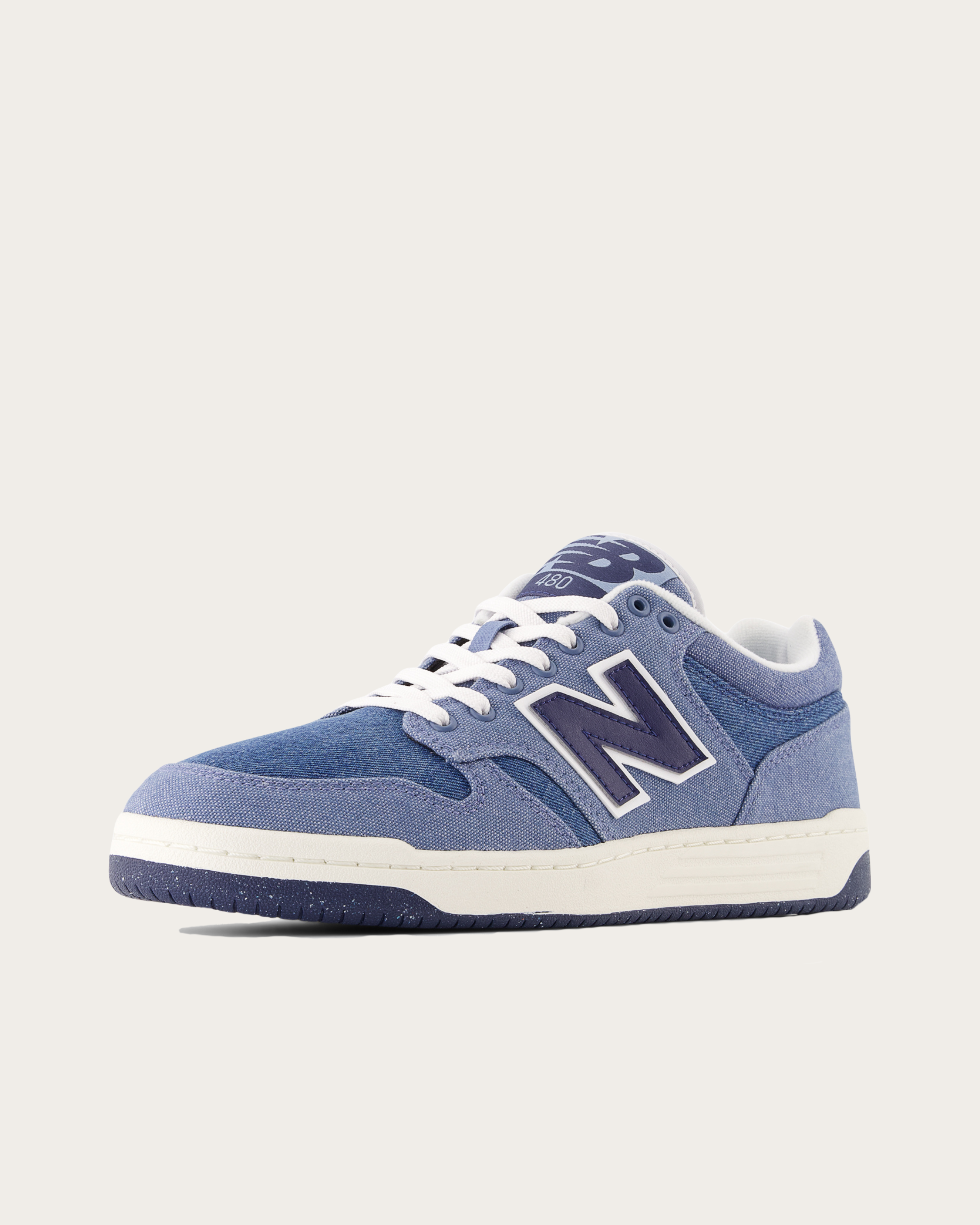 New Balance 480 - Denim Blue with Navy