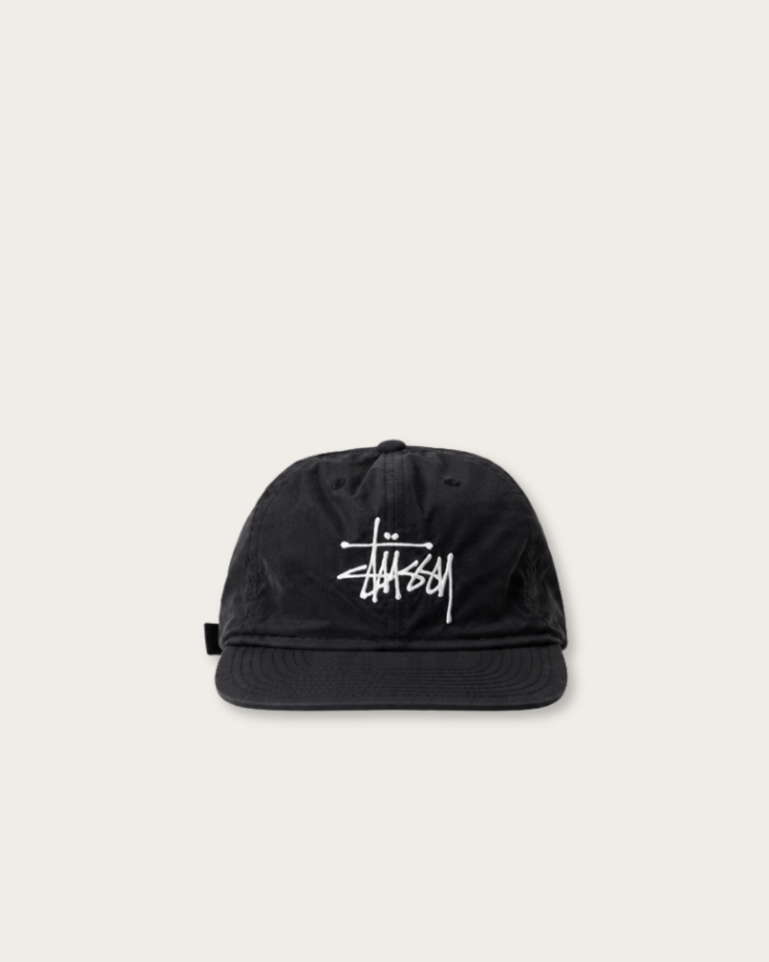 Stüssy - Peached Nylon Basic Strapback - One size