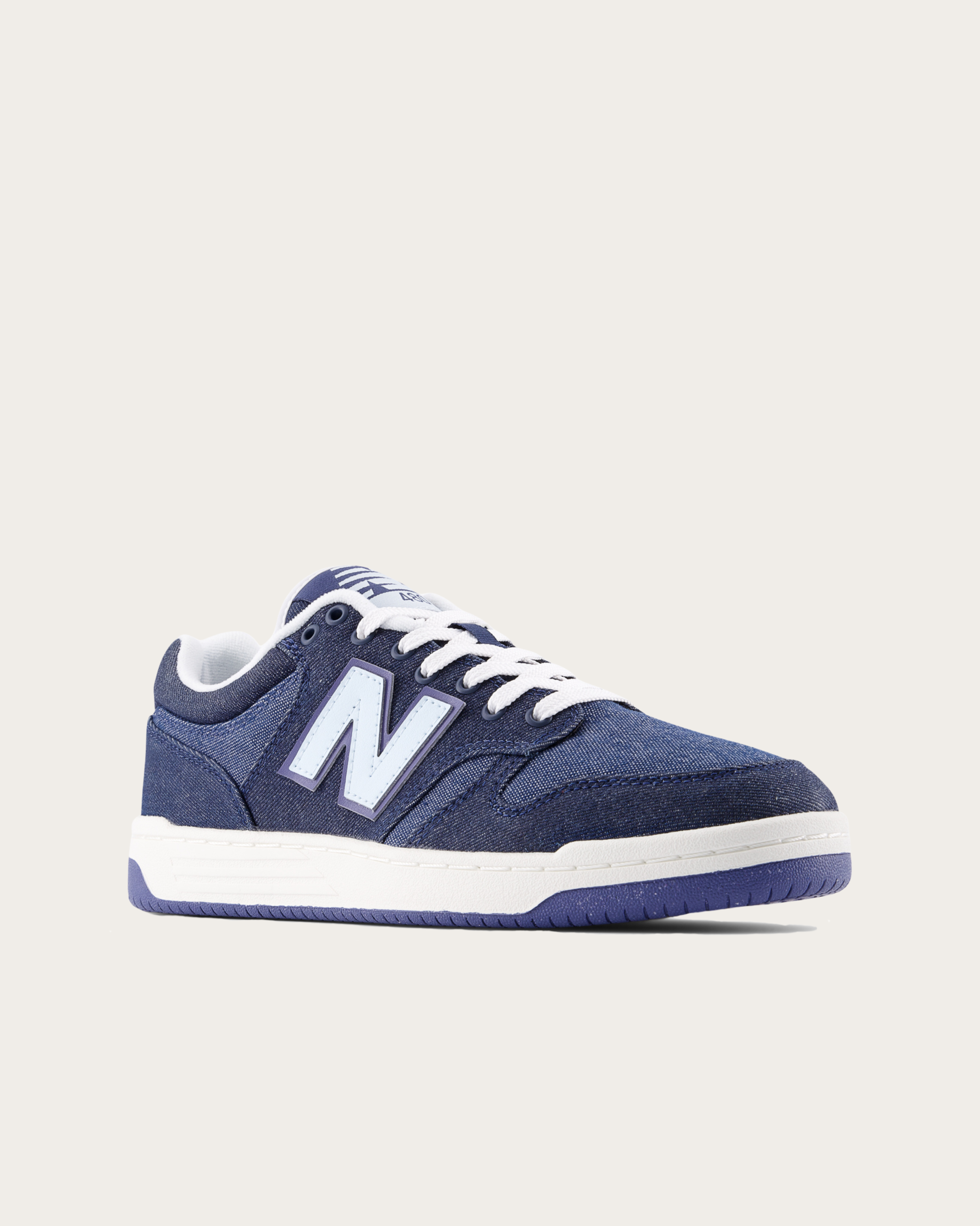 New Balance 480 - Dark Denim with Light Blue