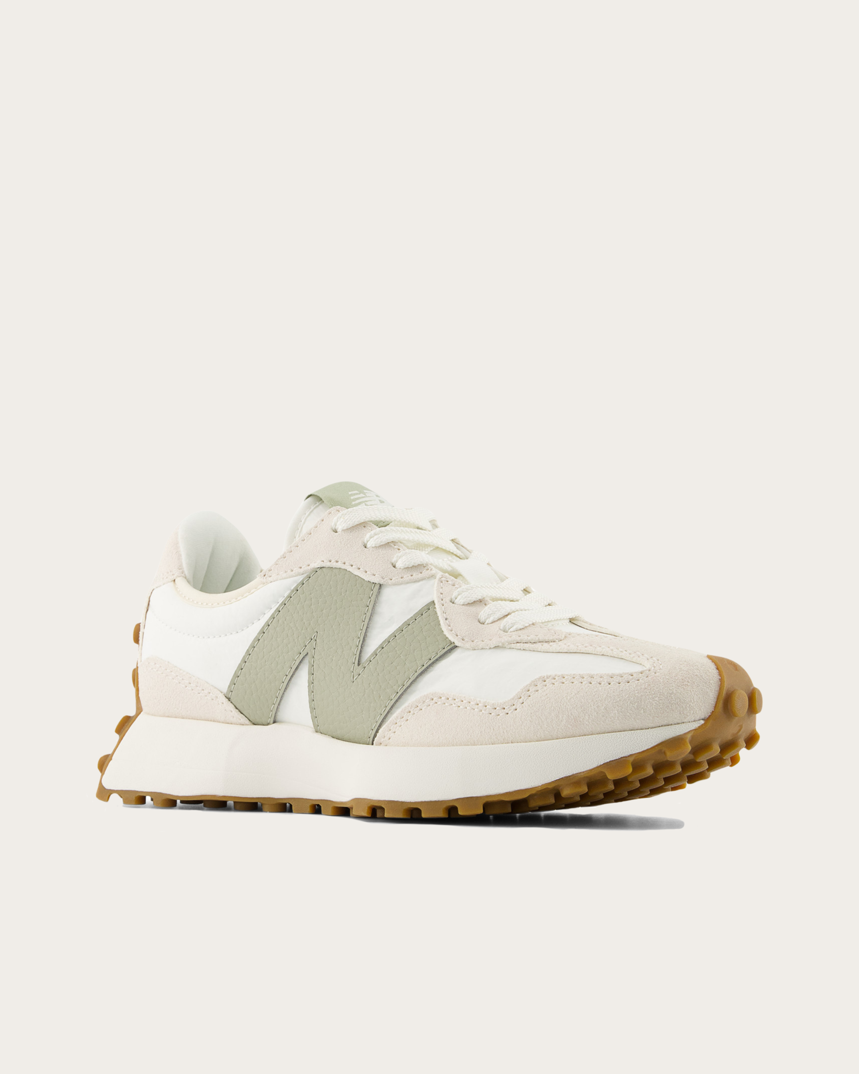 New Balance 327 - Linen with Sea Salt & Olivine