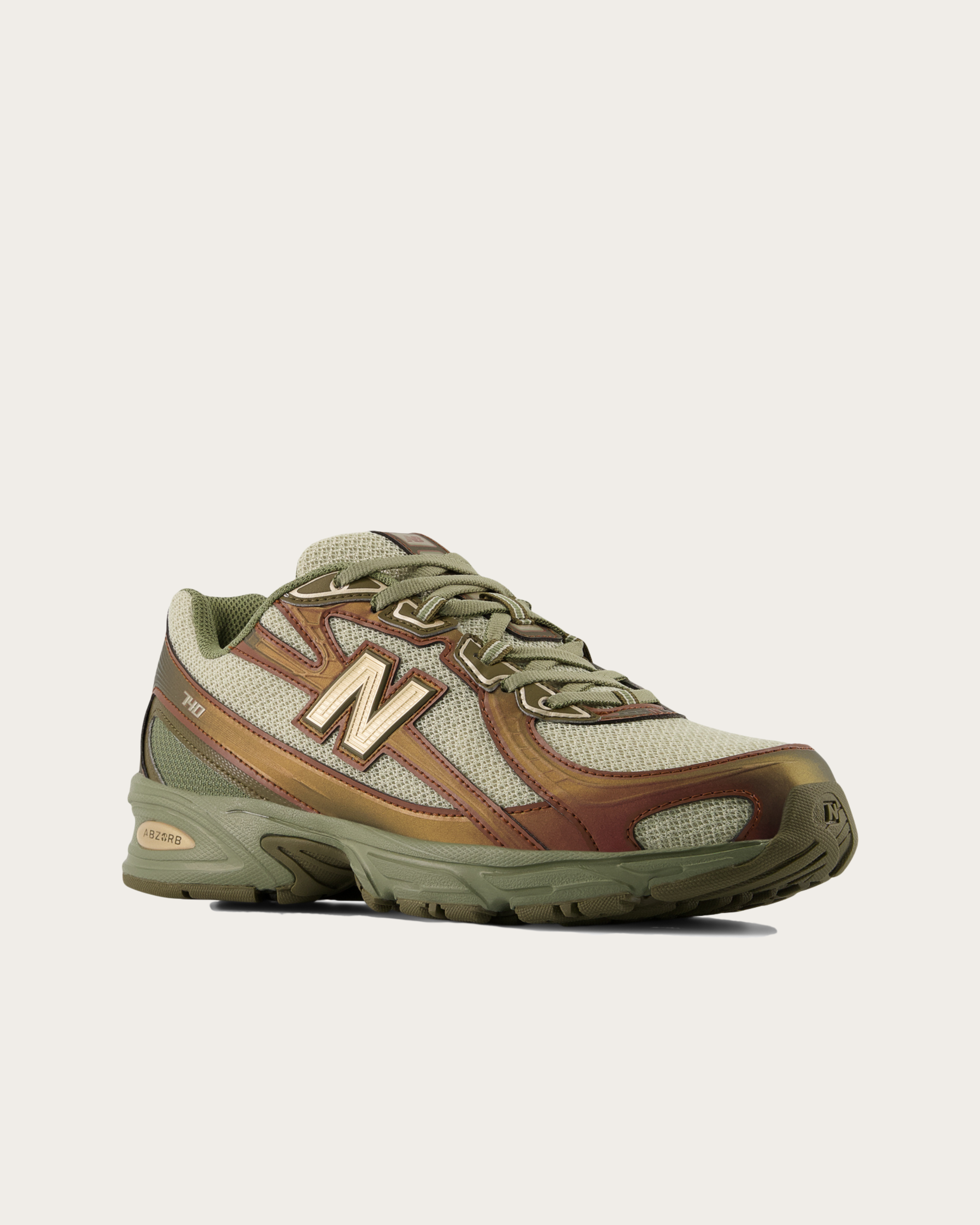 New Balance 740 - Woodland with Dark Olivine and Shipyard