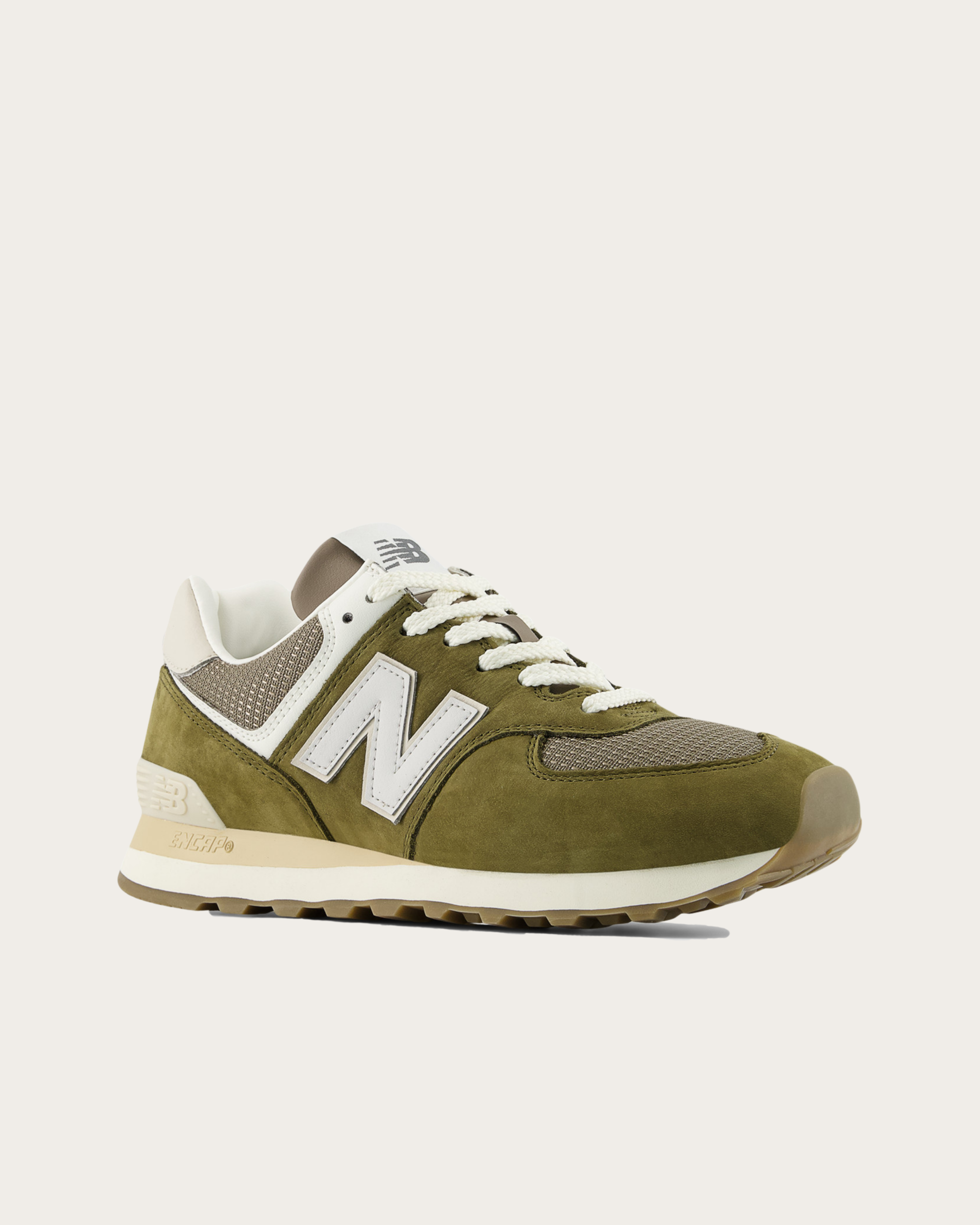 New Balance 574 - Calcium and Dark Silver Metallic