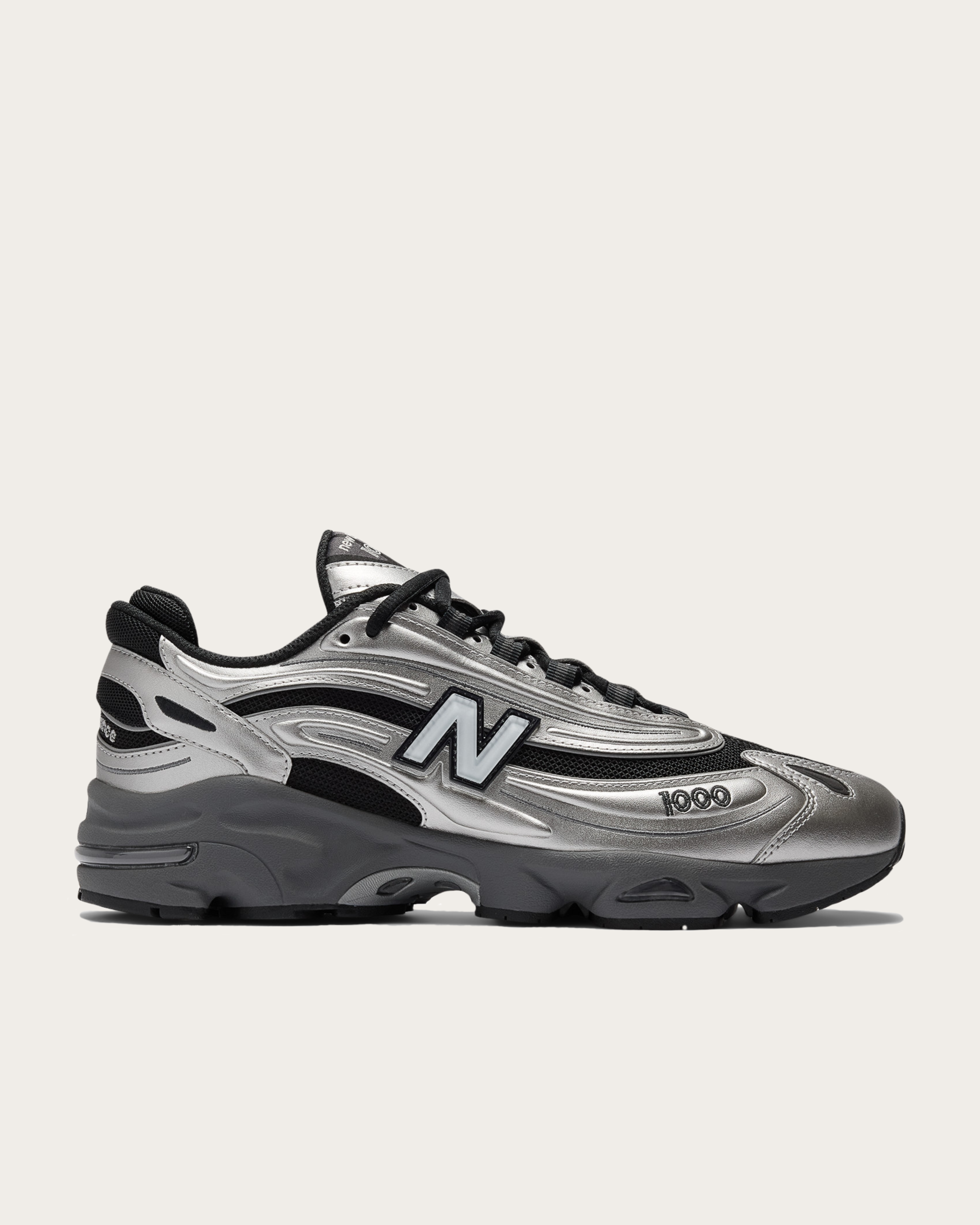 New Balance M1000 - Black Silver Metallic