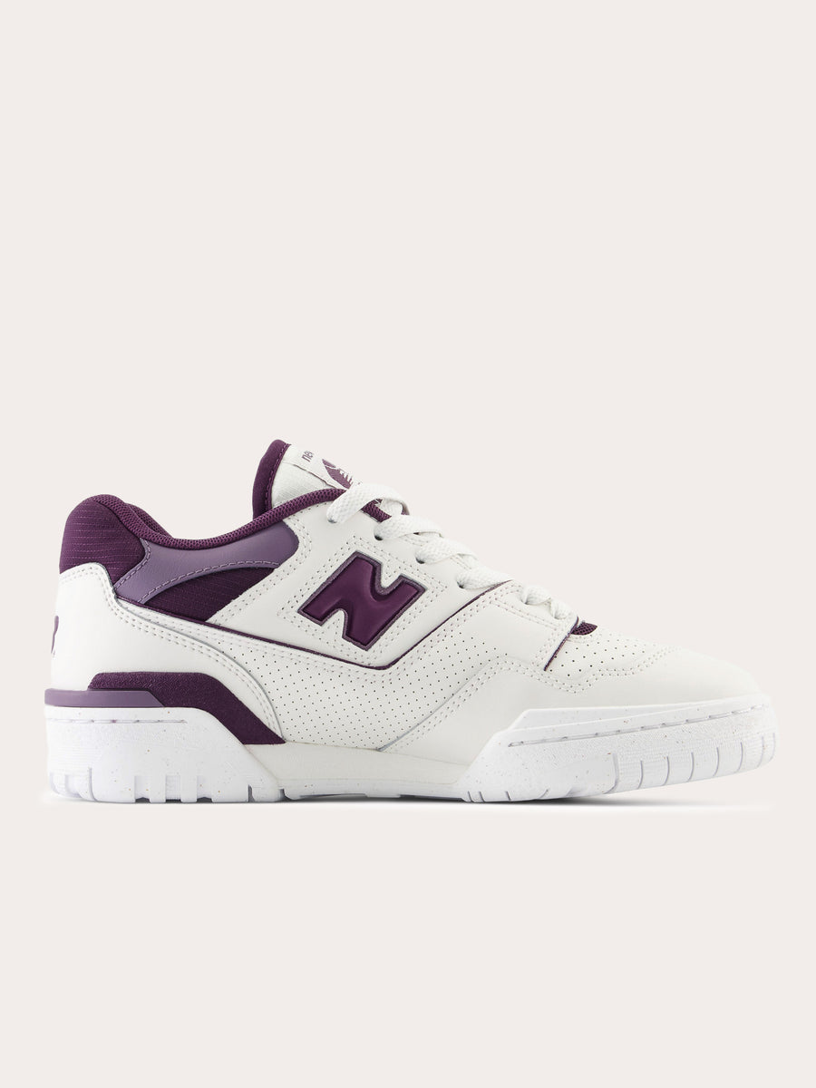 New Balance 550 White Purple