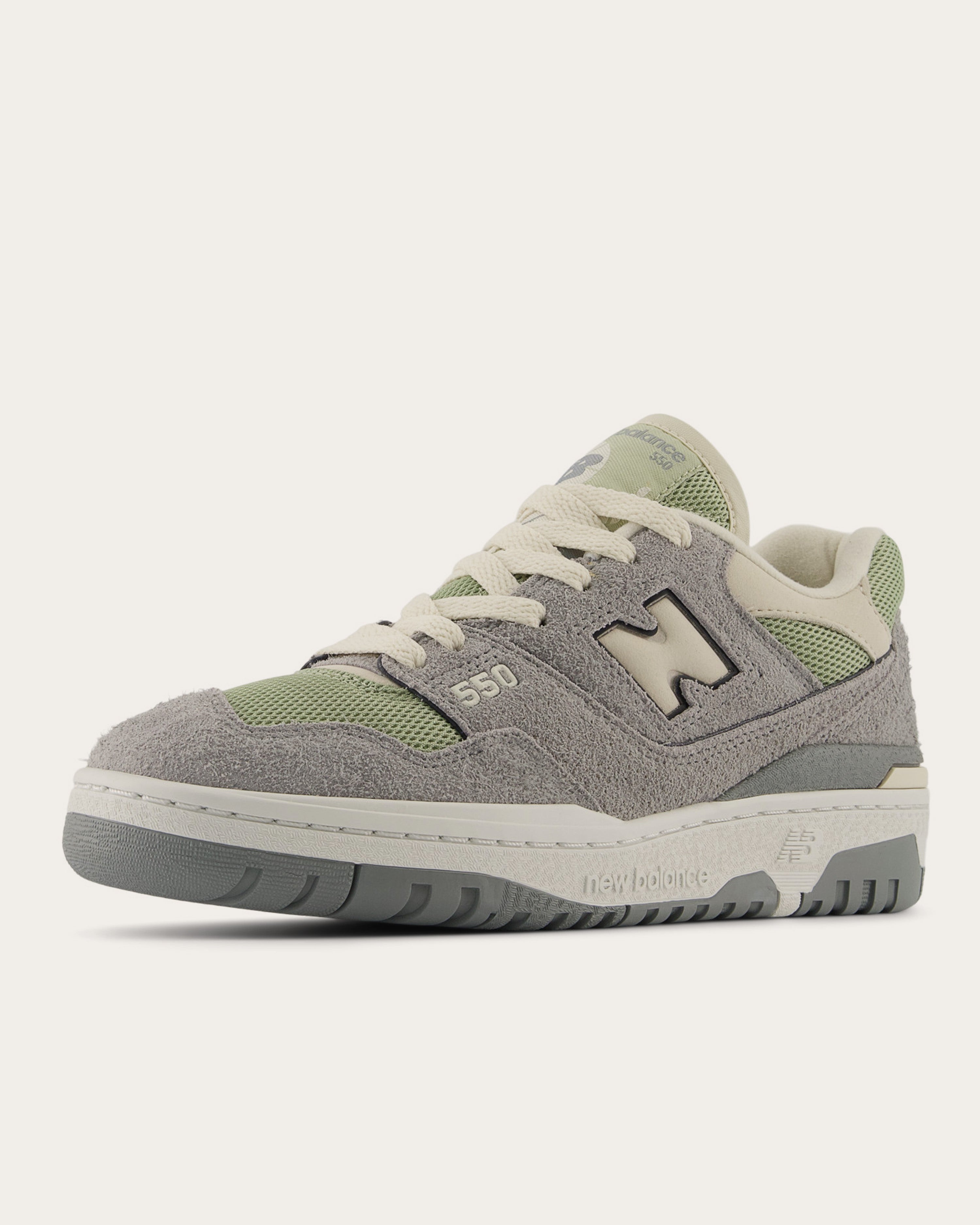 New Balance - 550 Slate Grey with Olivine and Linen