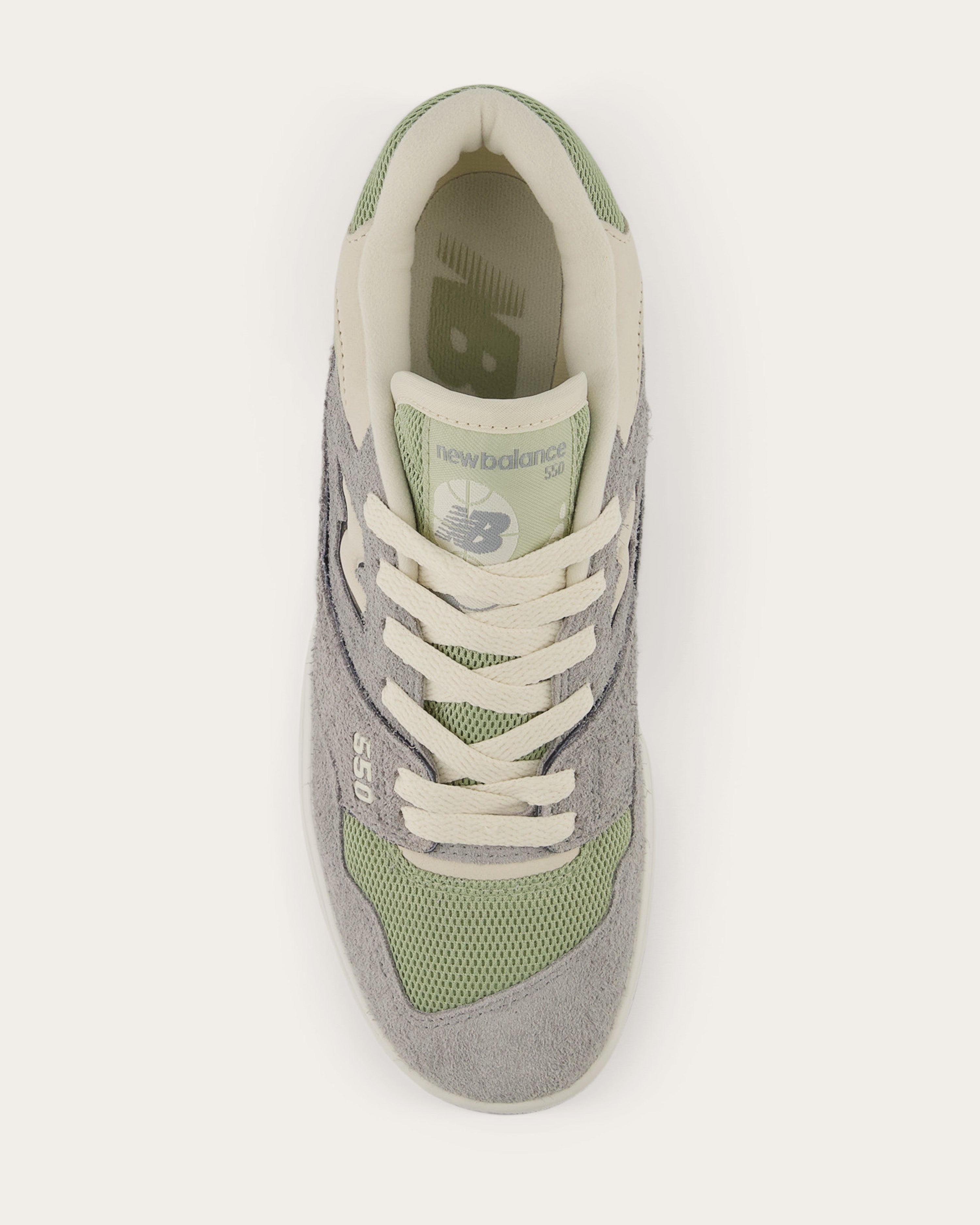 New Balance - 550 Slate Grey with Olivine and Linen
