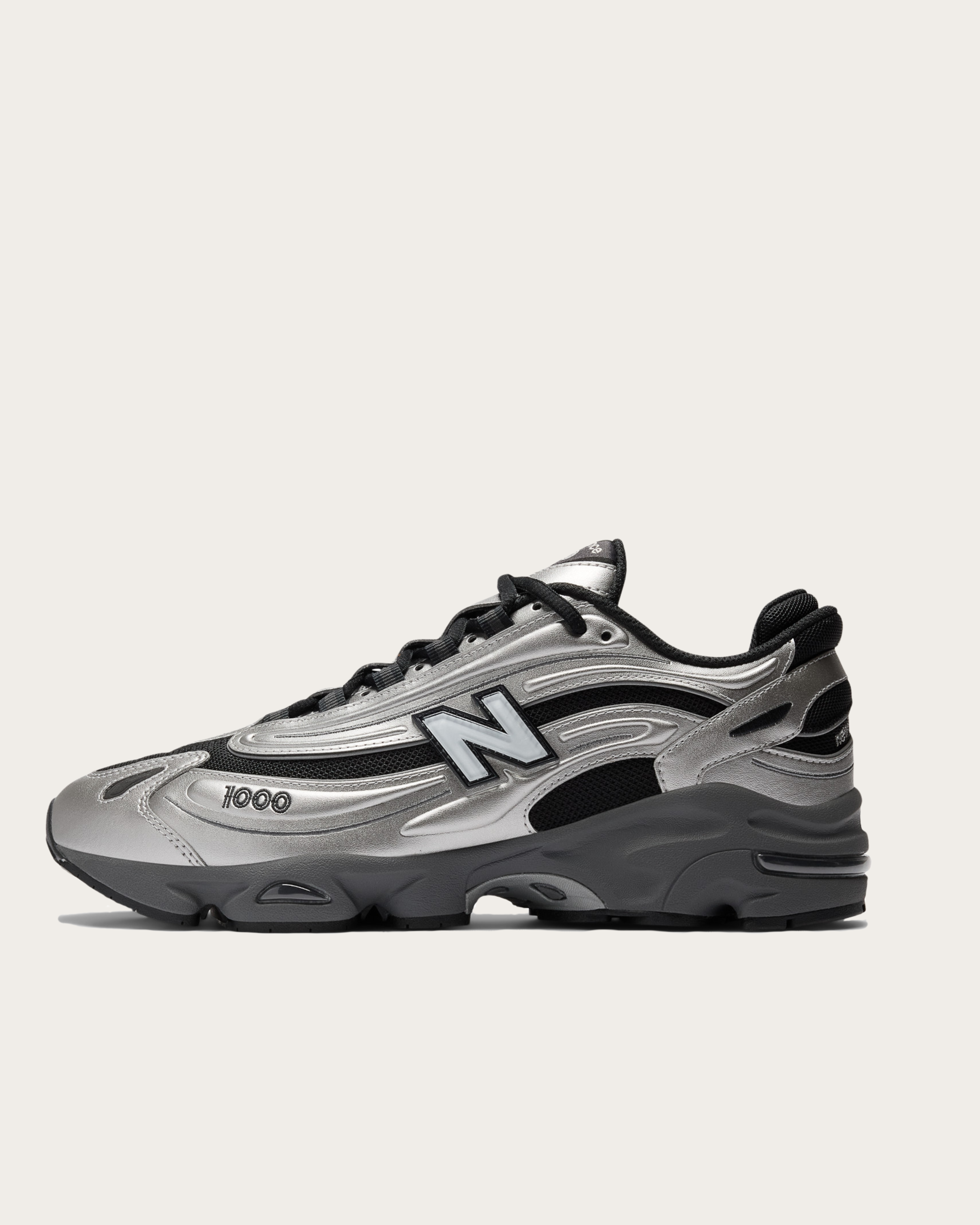 New Balance M1000 - Black Silver Metallic