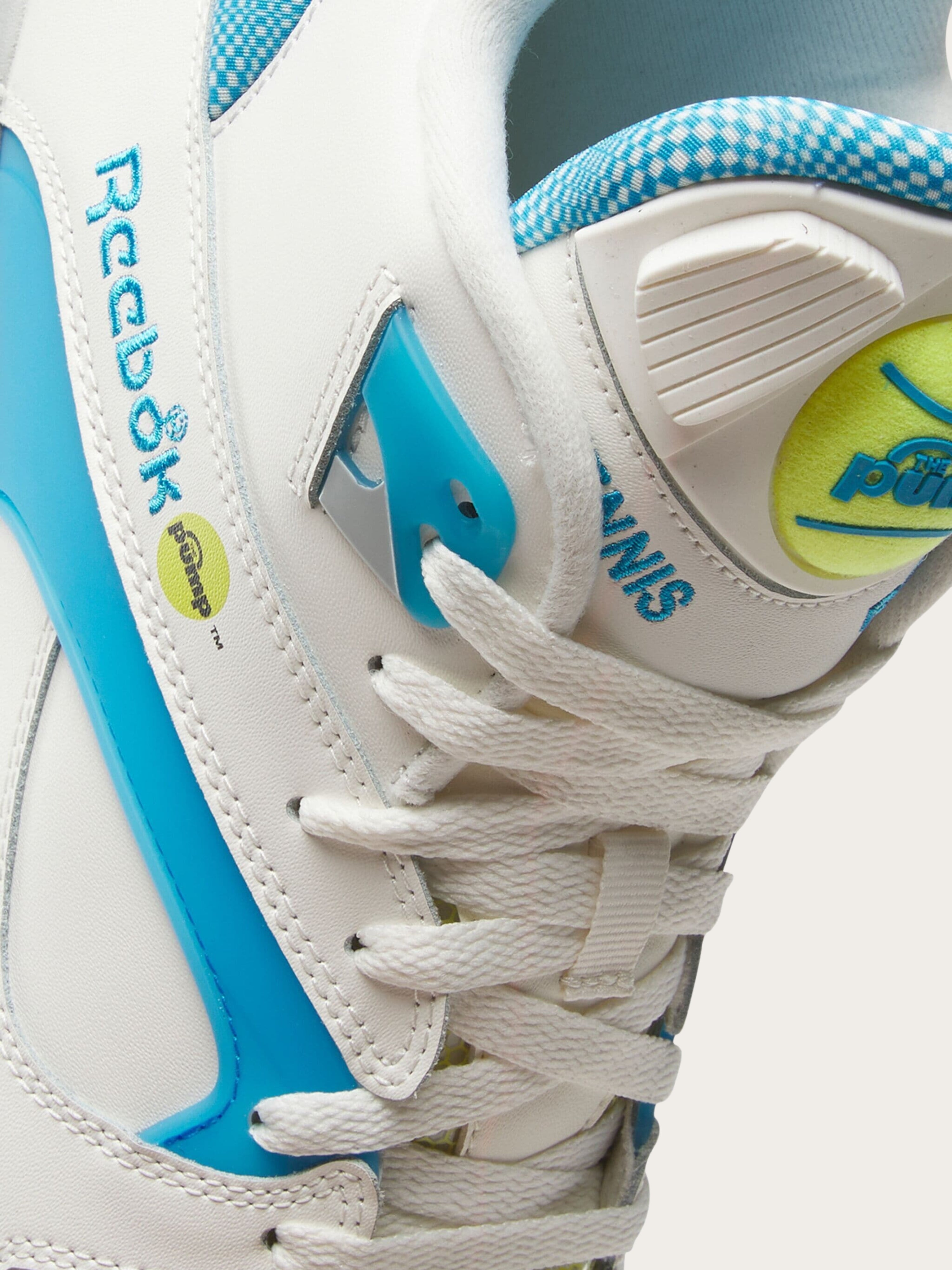 Reebok Court Victory Pump - Pure Grey / Chalk / Blue