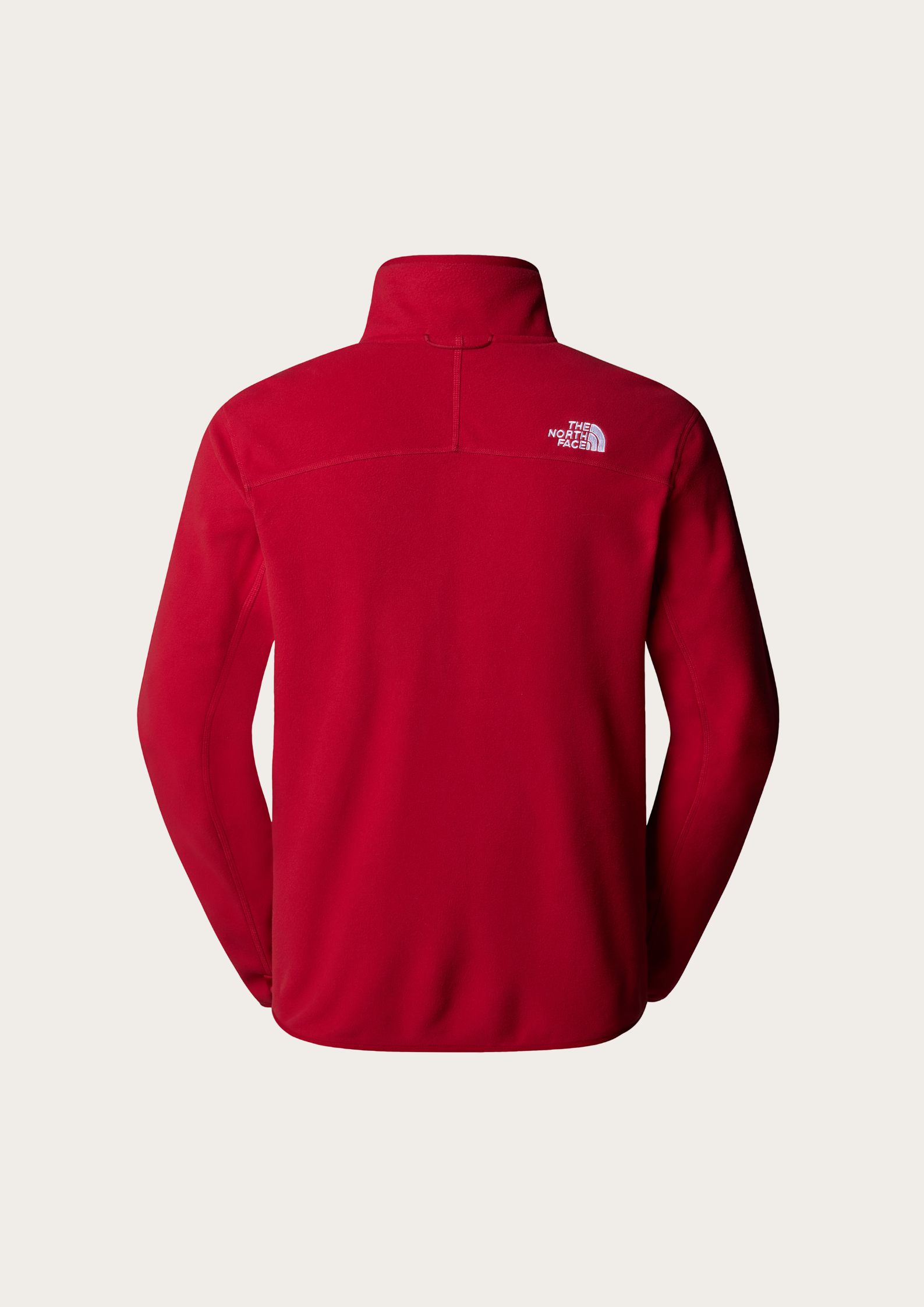 The North Face Men's 100 Glacier Full Zip Fleece - Garnet Red