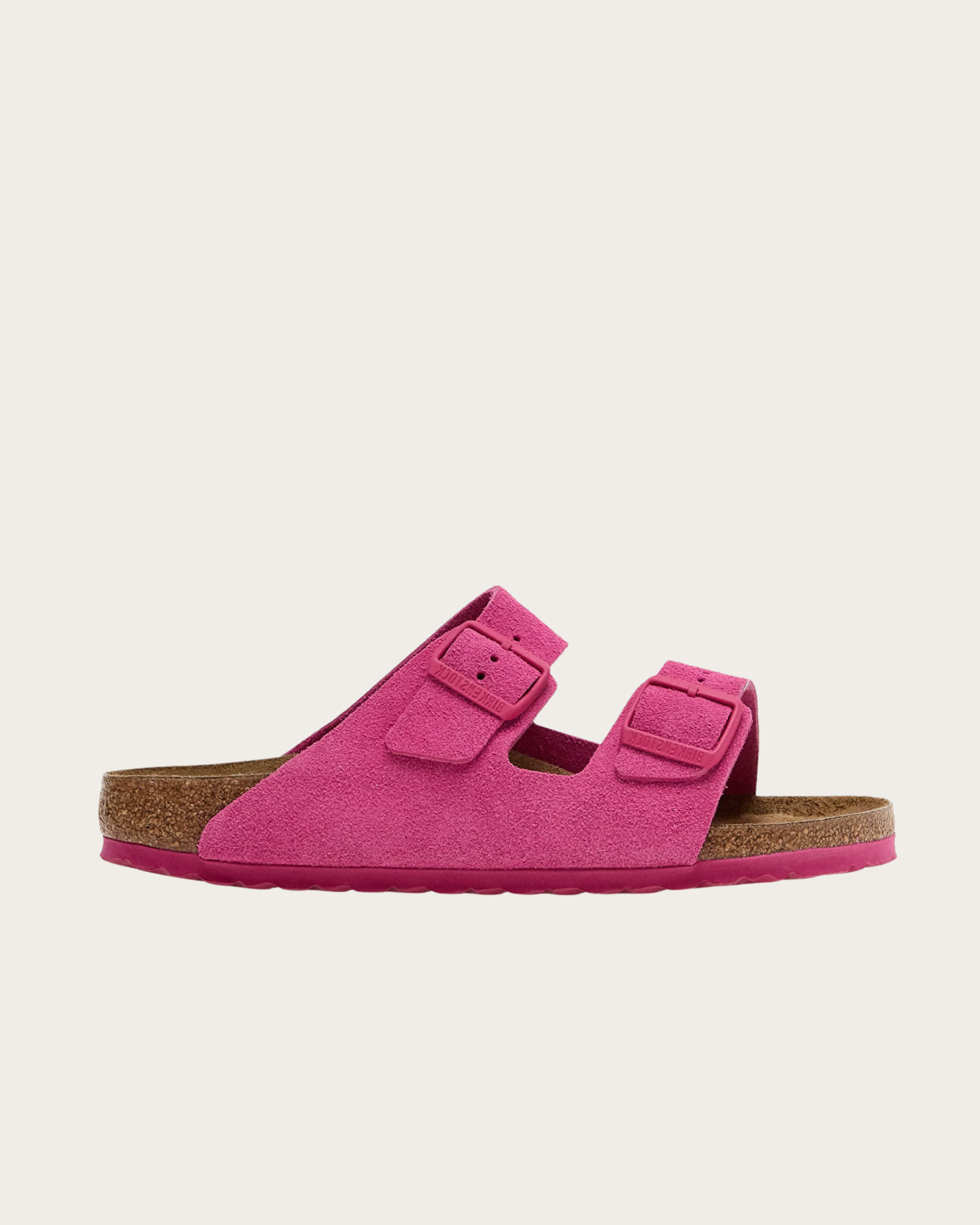 Birkenstock Arizona SFB Suede Leather - Fuchsia Tulip