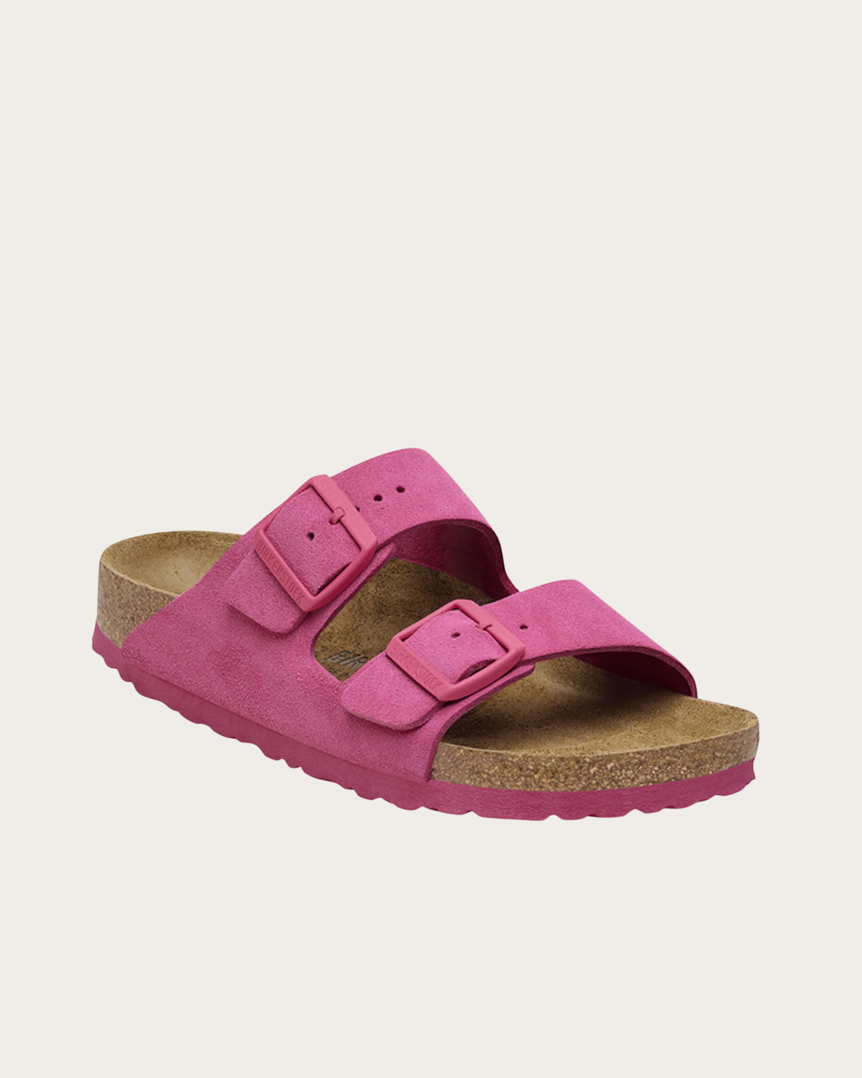 Birkenstock Arizona SFB Suede Leather - Fuchsia Tulip