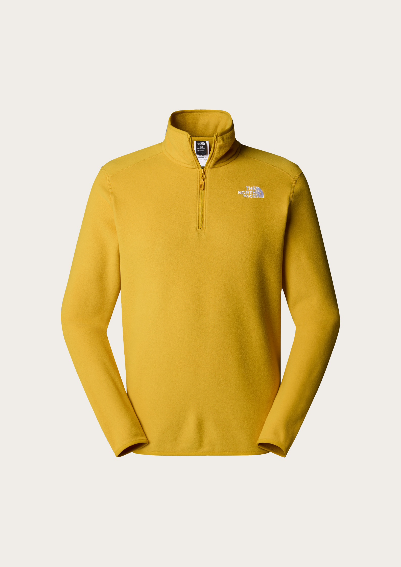 The North Face Men's 100 Glacier 1/4 Fleece - Turmeric