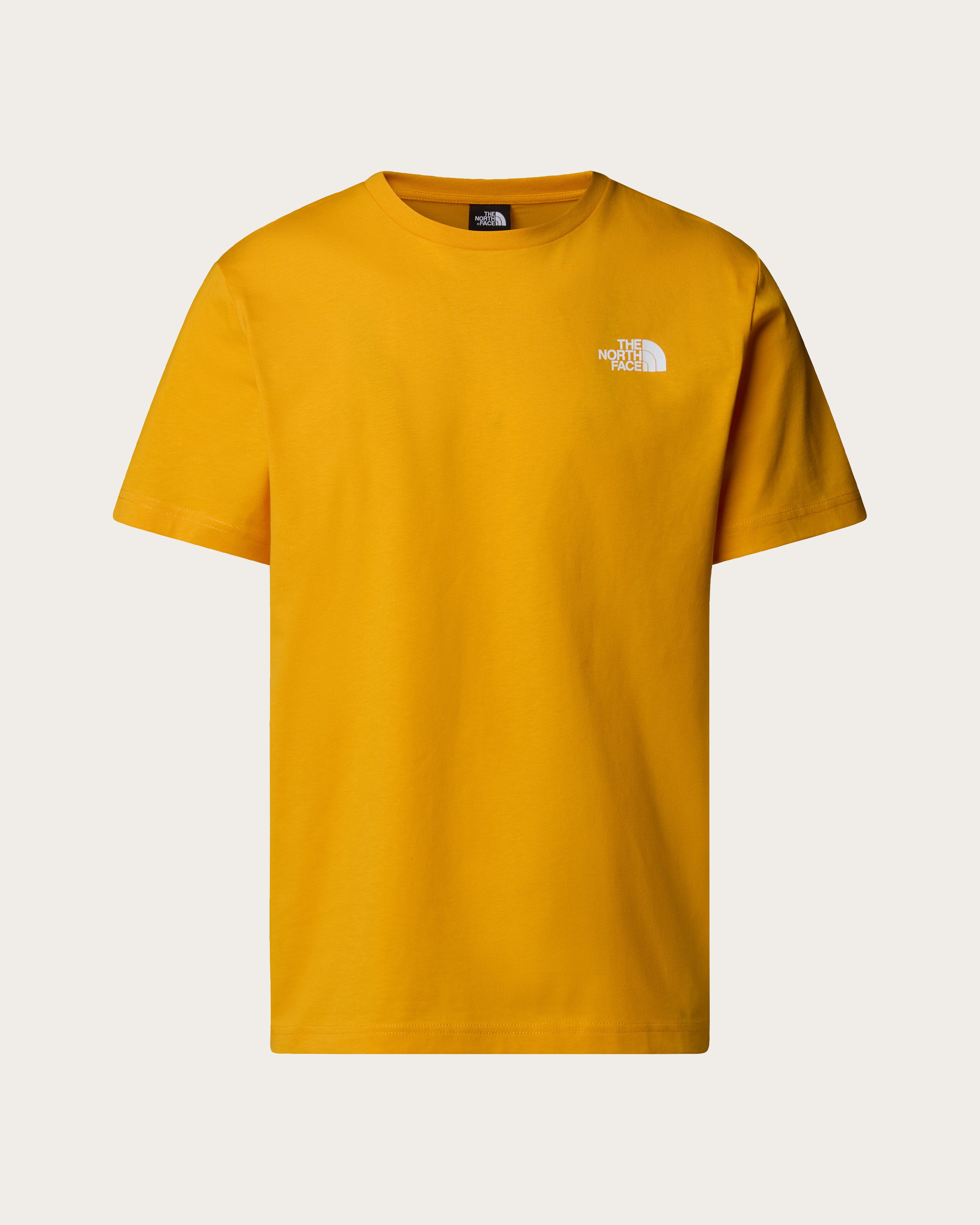 The North Face Men's SS Redbox Tee - Summit Gold / TNF Black