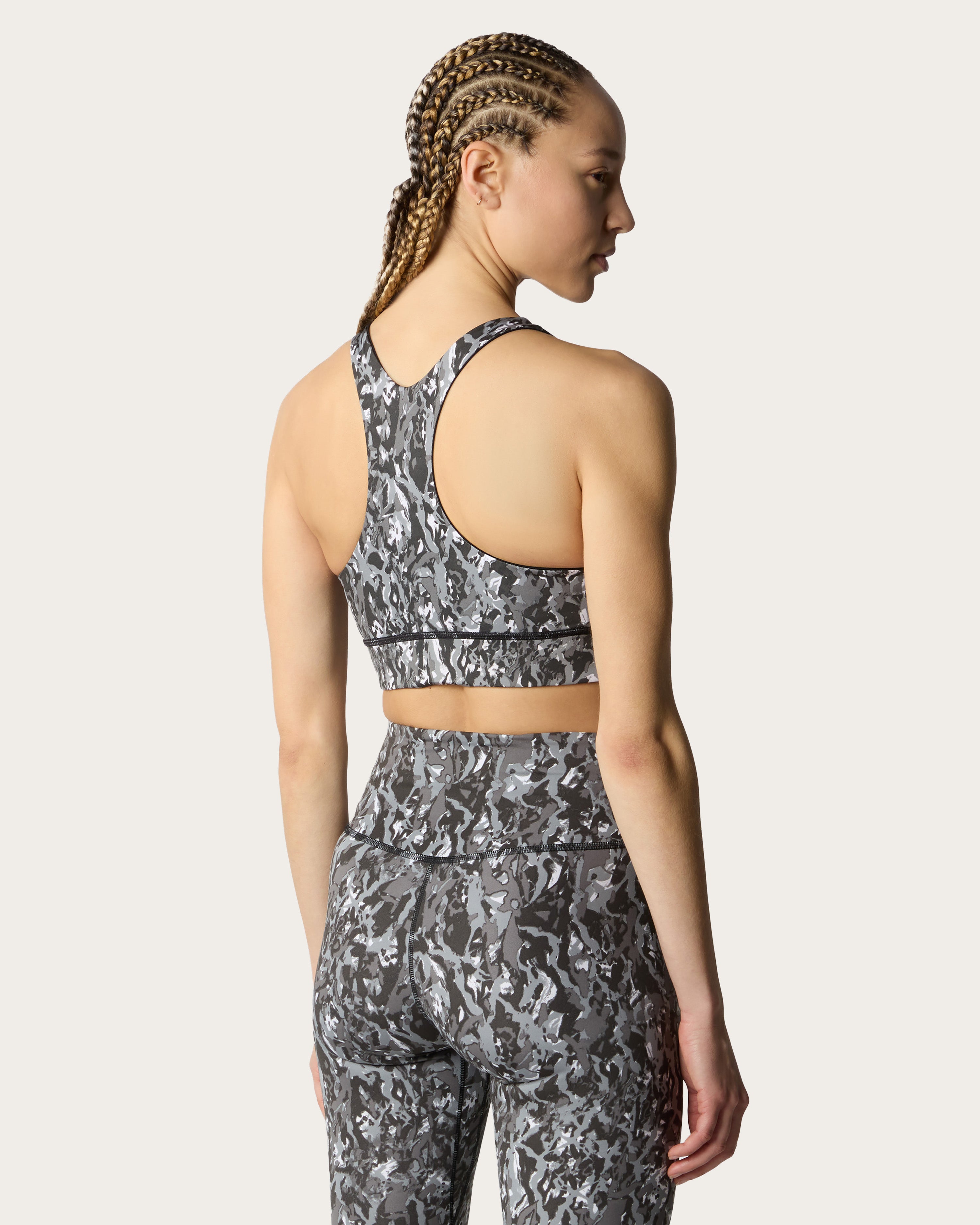 The North Face Women's Flex Bra Print - Grey Lighting Print