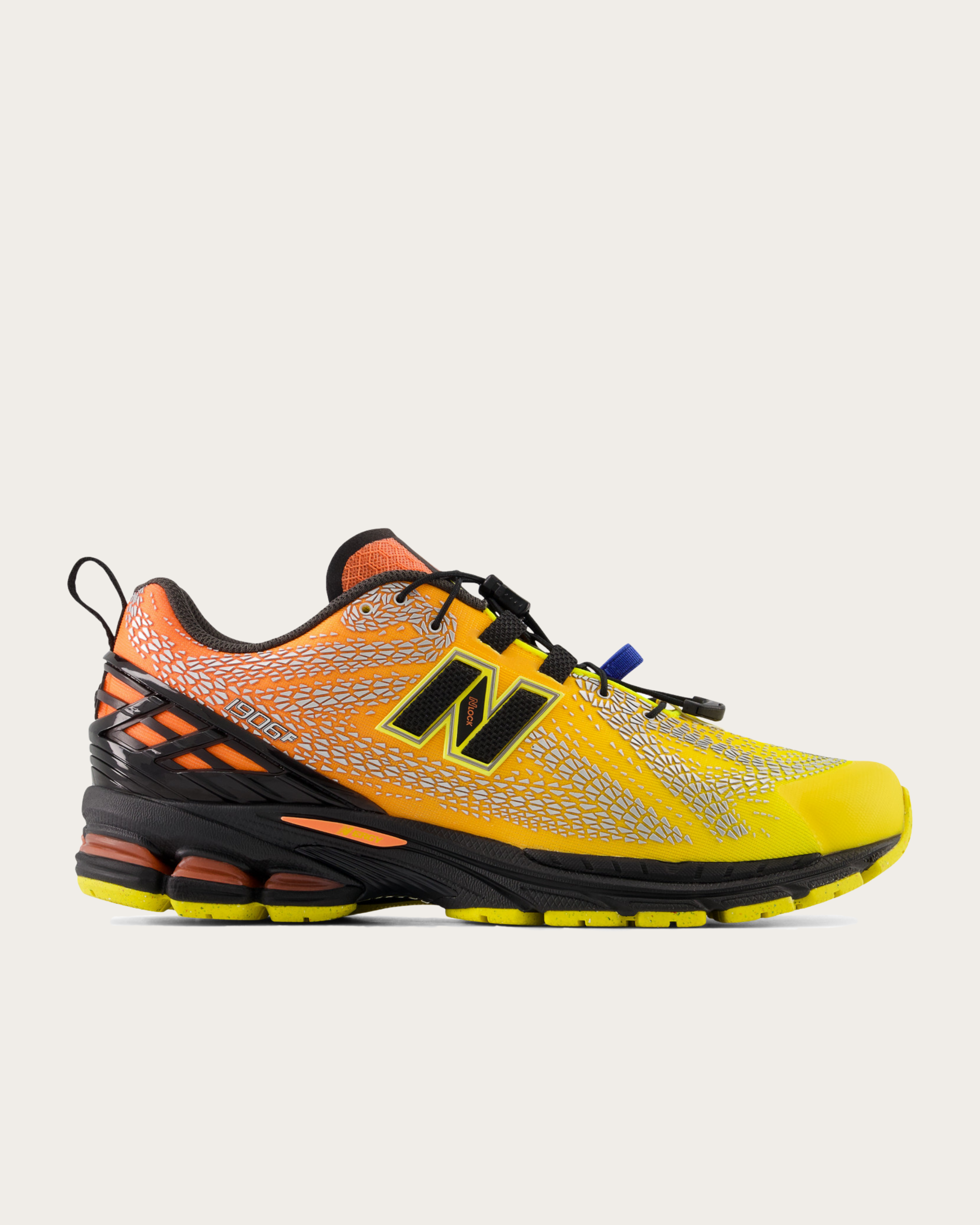 New Balance 1906 - Punch Yellow with Tangerine Heat and Black