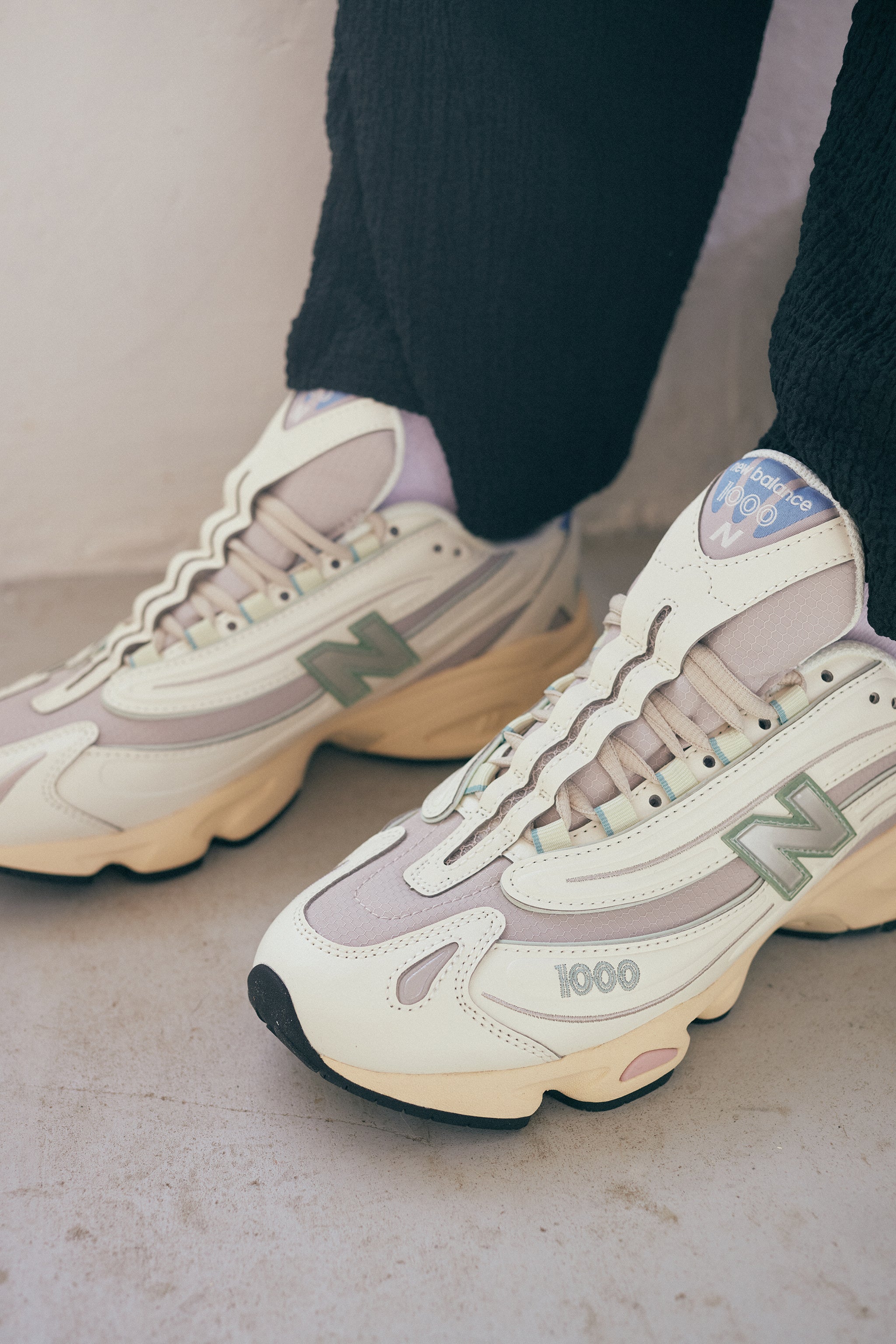 New Balance M1000 Angora with Moonrock