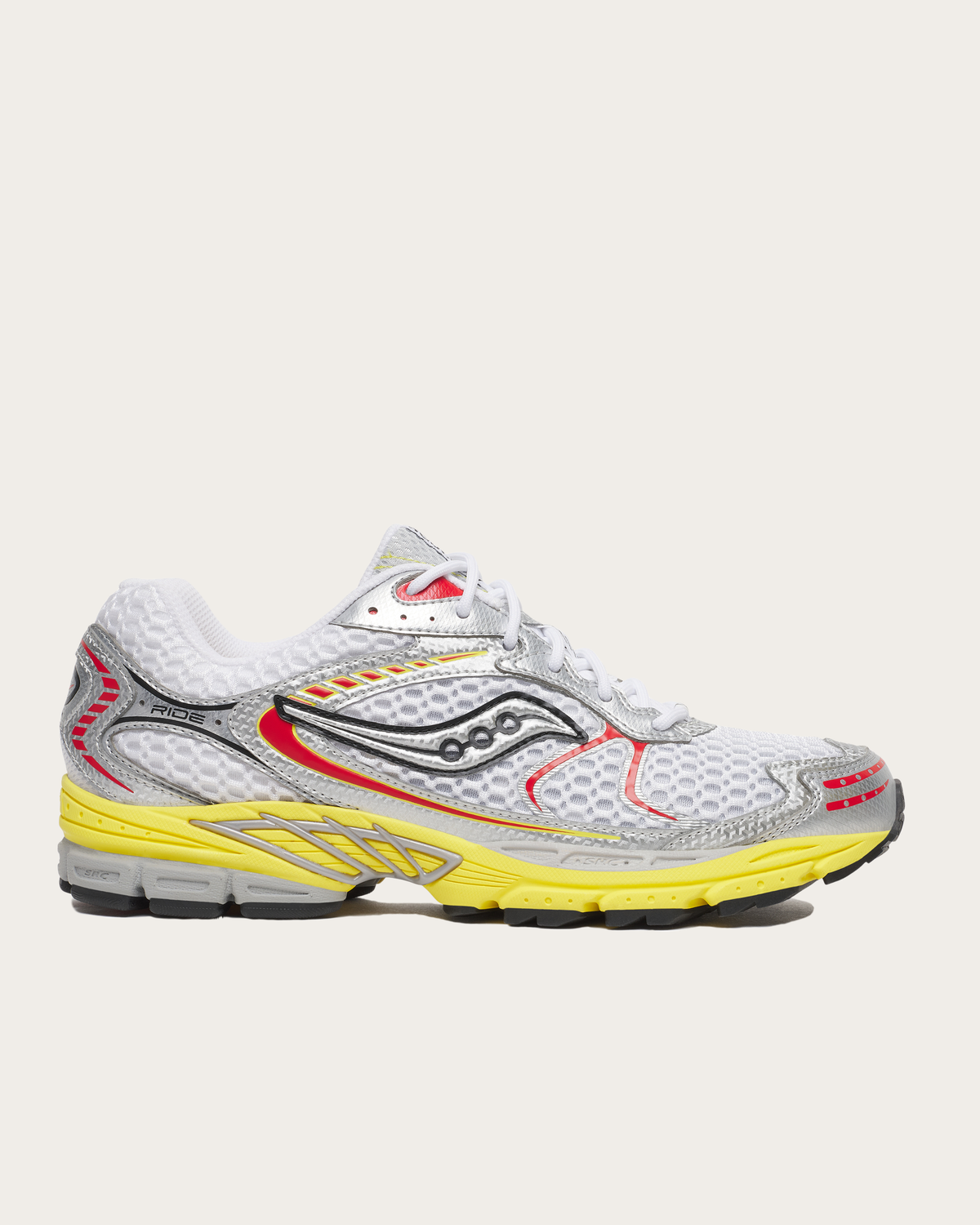 Saucony Progrid Ride 1 - White & Buttercup