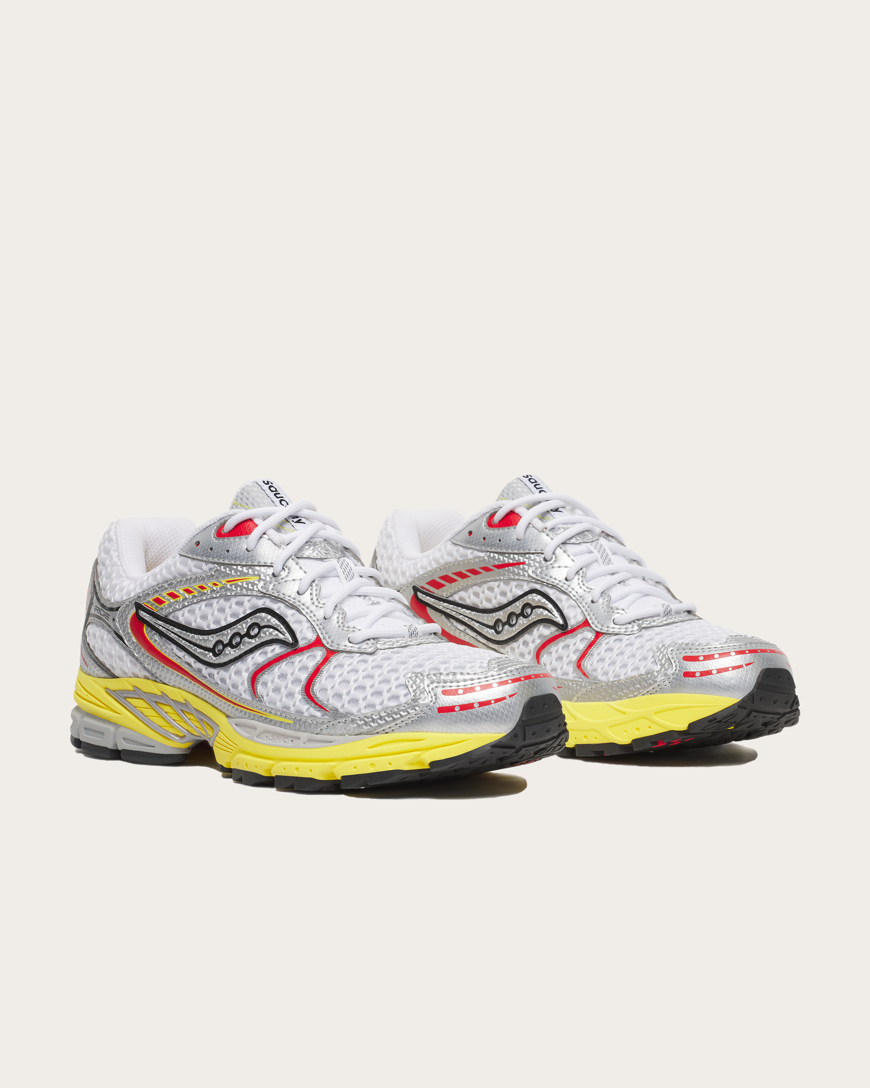 Saucony Progrid Ride 1 - White & Buttercup