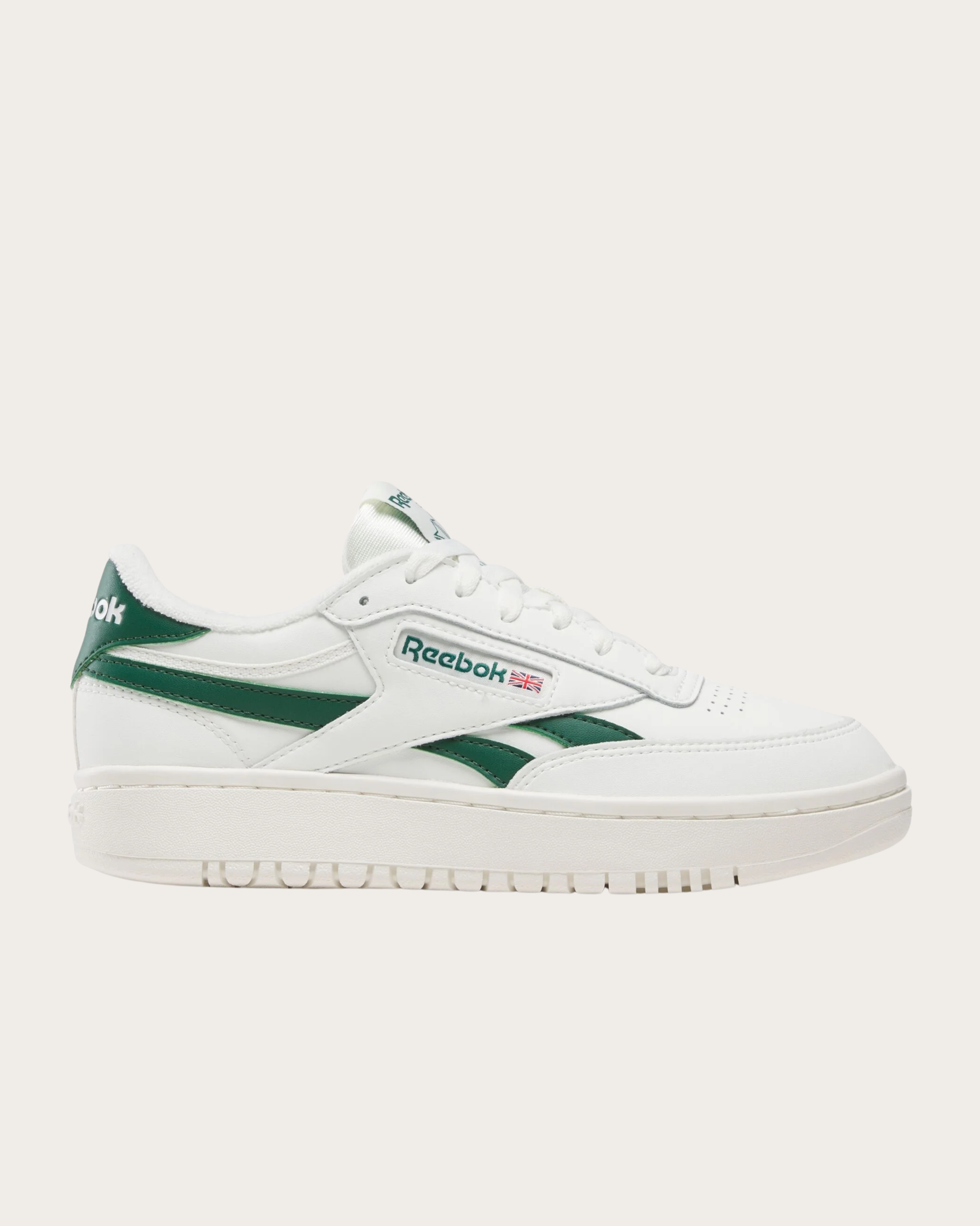 Reebok- Club C Double Revenge/ Chalk/ Green