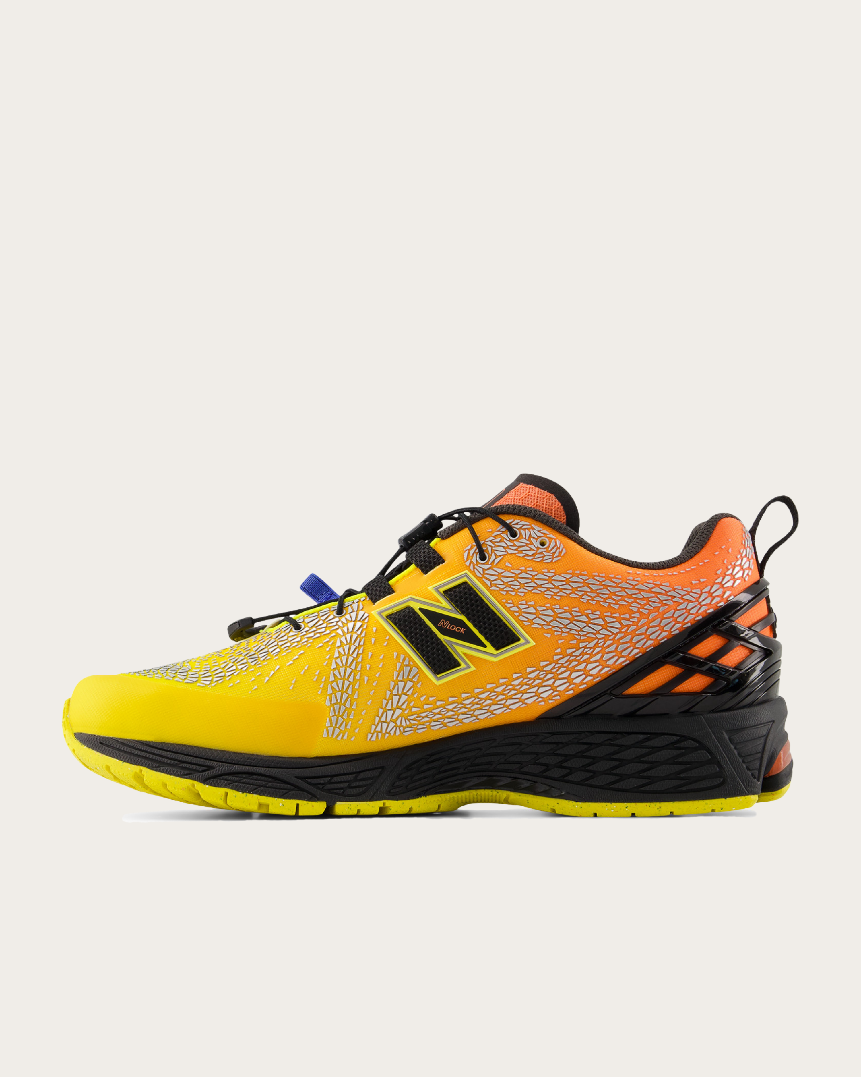 New Balance 1906  - Punch Yellow with Tangerine Heat and Black