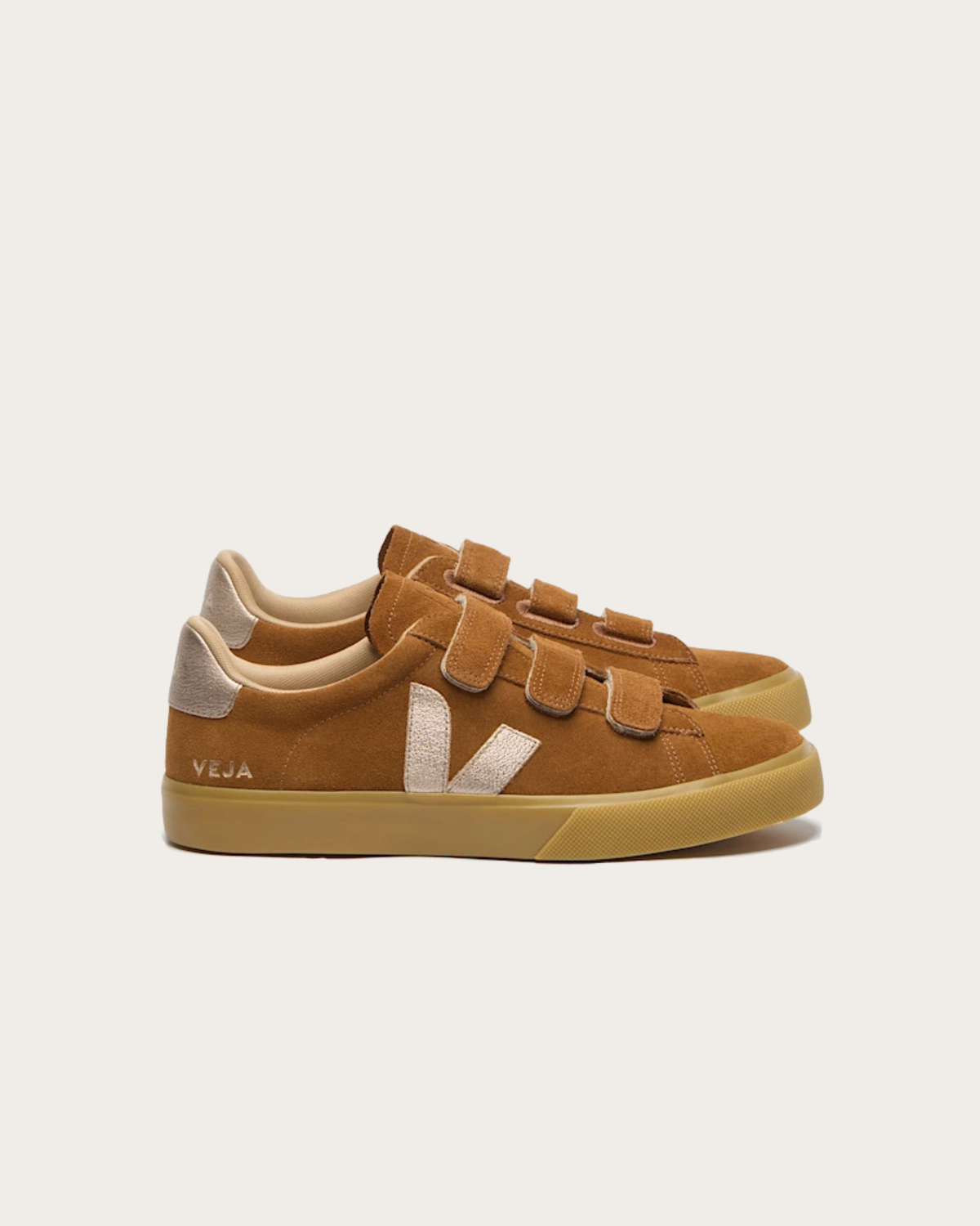 Veja Recife Logo - Cognac Bronze Natural