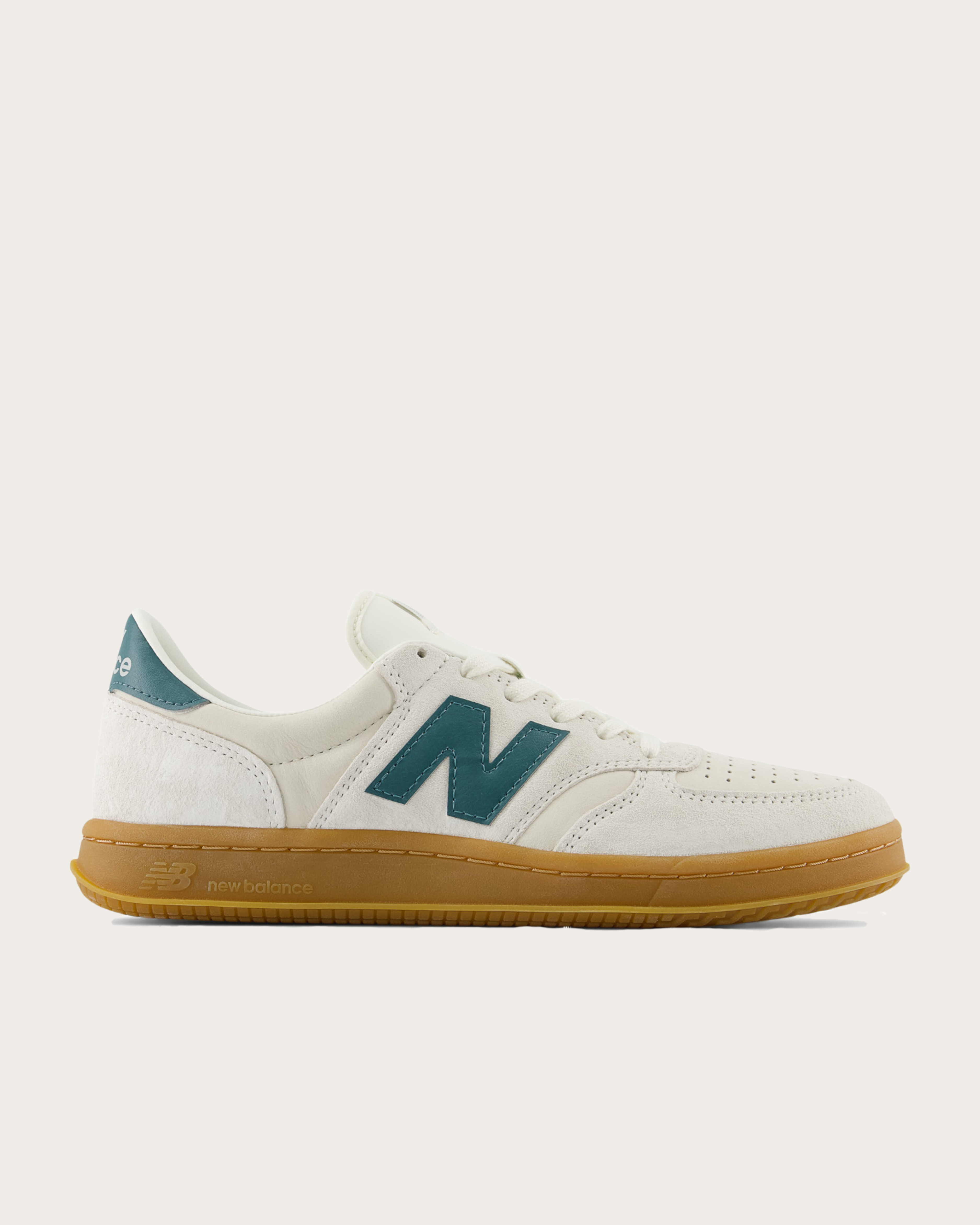 New Balance T500 - Sea Salt with New Spruce and Rain Cloud