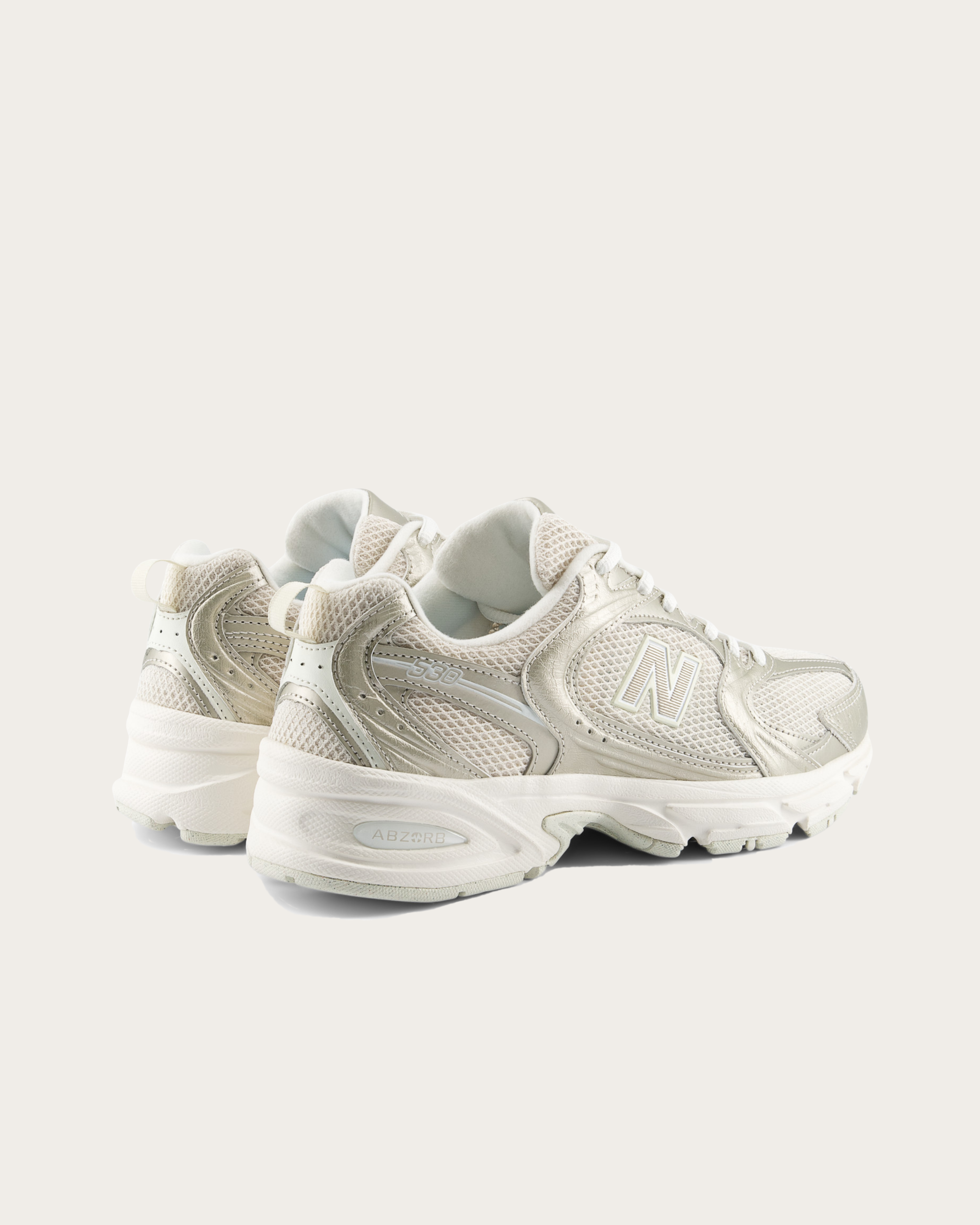 New Balance 530 - Gold Metallic with Linen