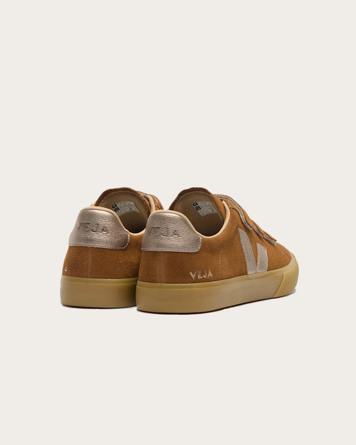 Veja Recife Logo - Cognac Bronze Natural