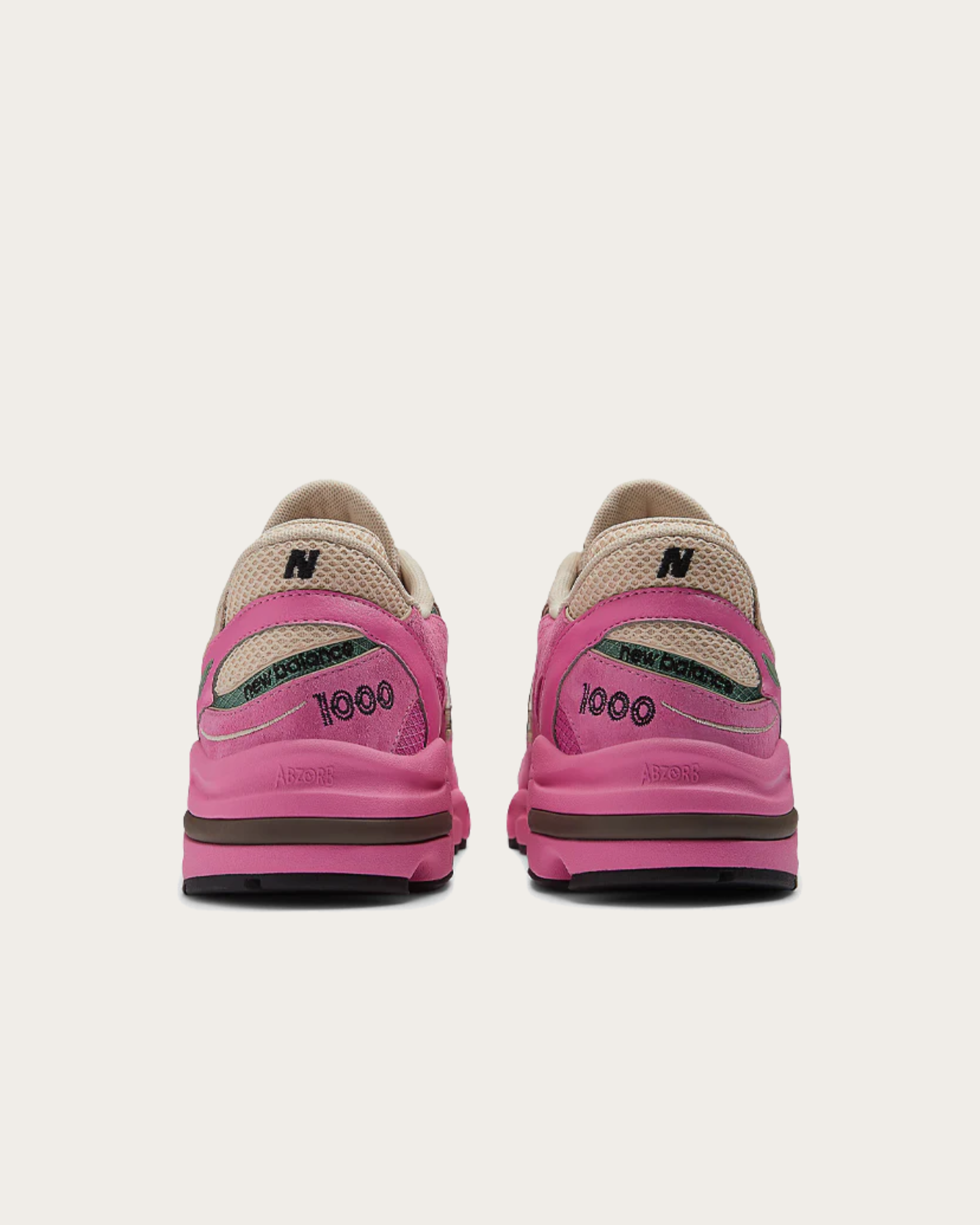 New Balance M1000 - Real Pink with Sandstone