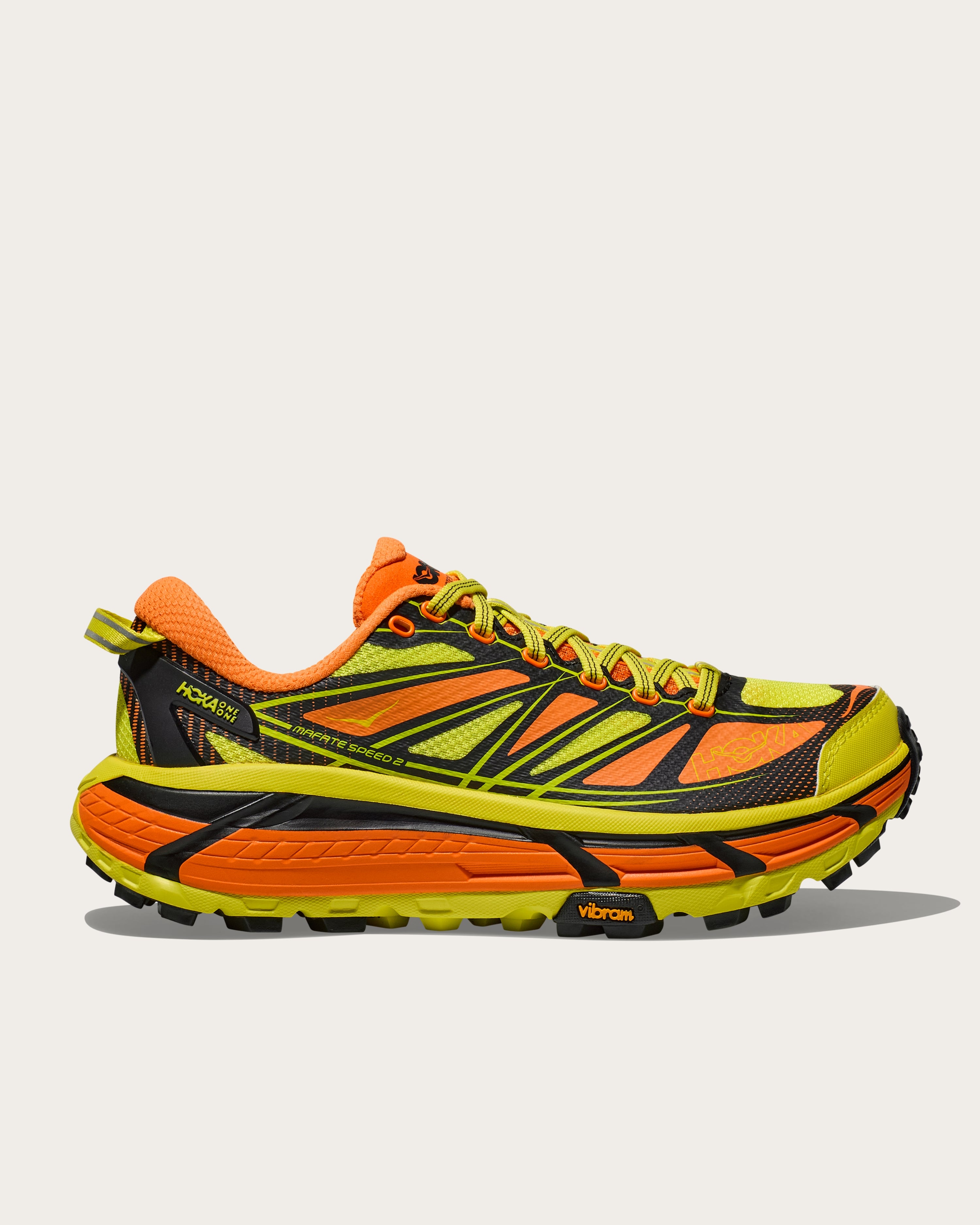 Hoka Mafate Speed 2 - Electric Tangerine / Hoka Citrus