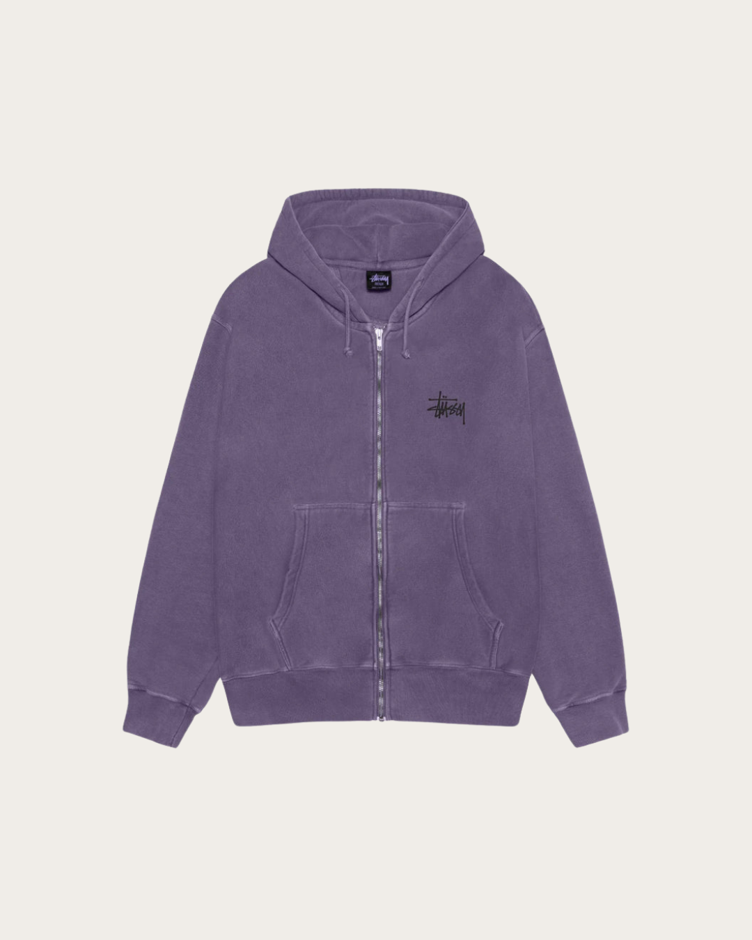 Stüssy - Basic Pigment Dyed Ziphood
