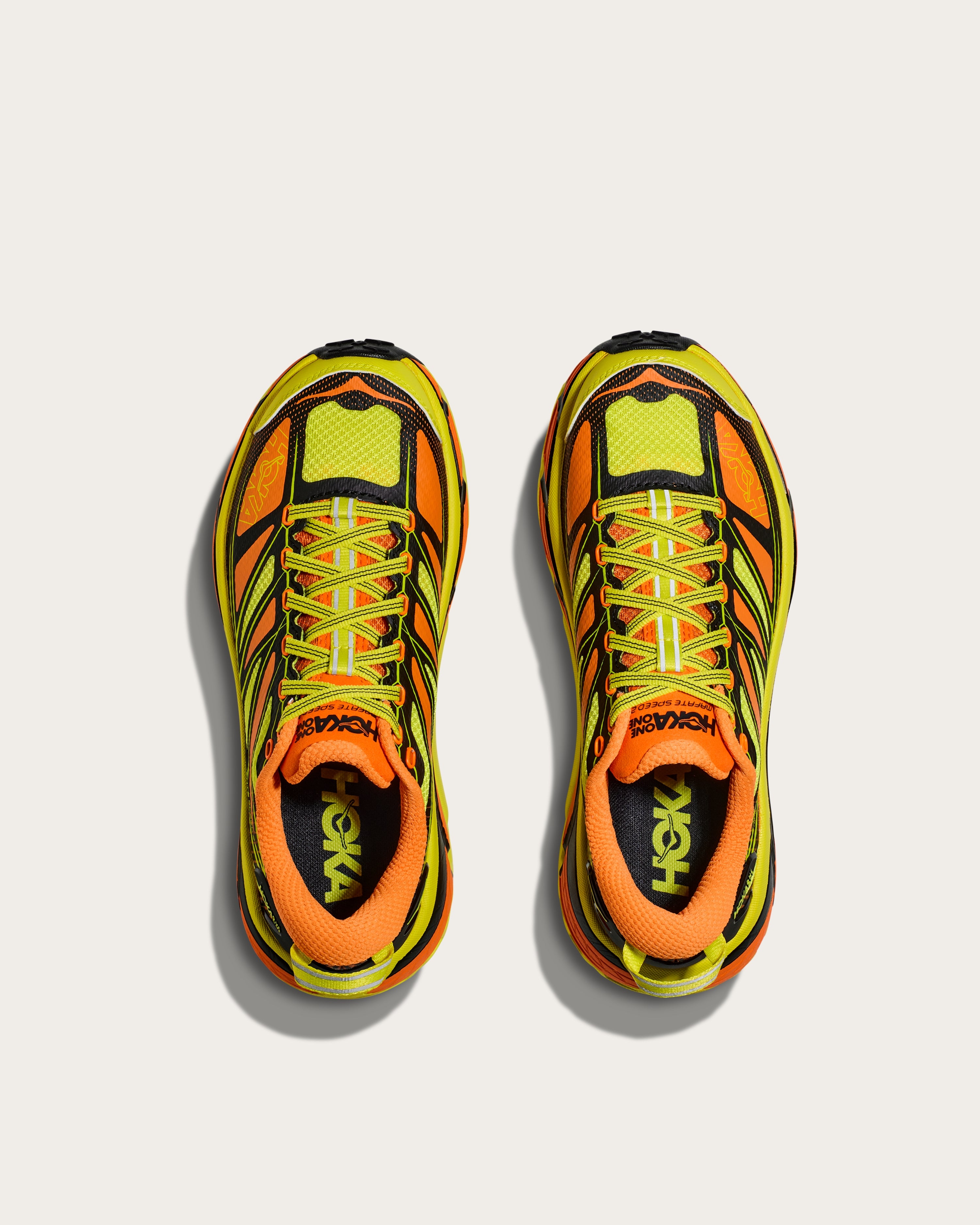 Hoka Mafate Speed 2 - Electric Tangerine / Hoka Citrus