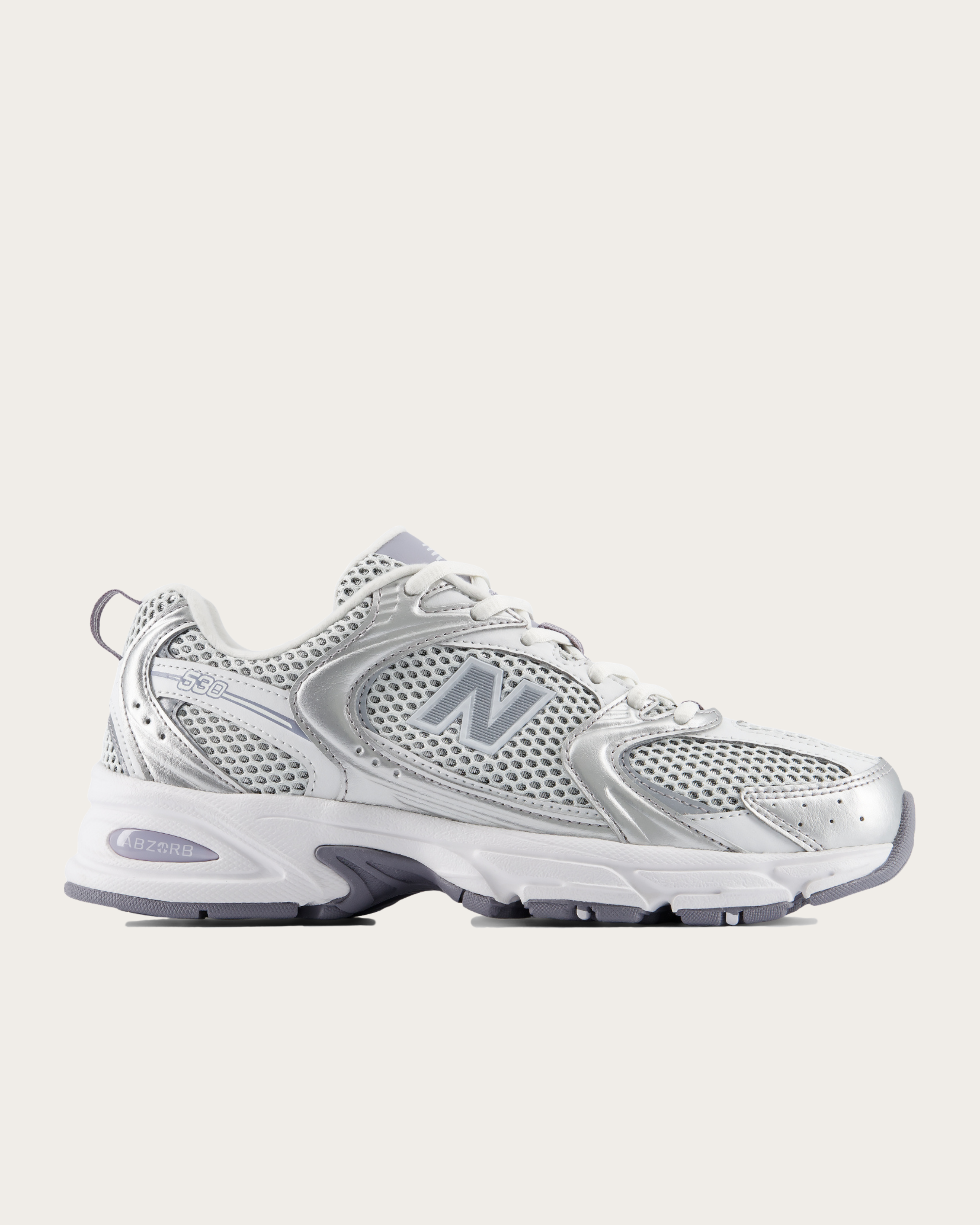 New Balance 530 - Grey Matter With Silver Metallic and Digital Mist