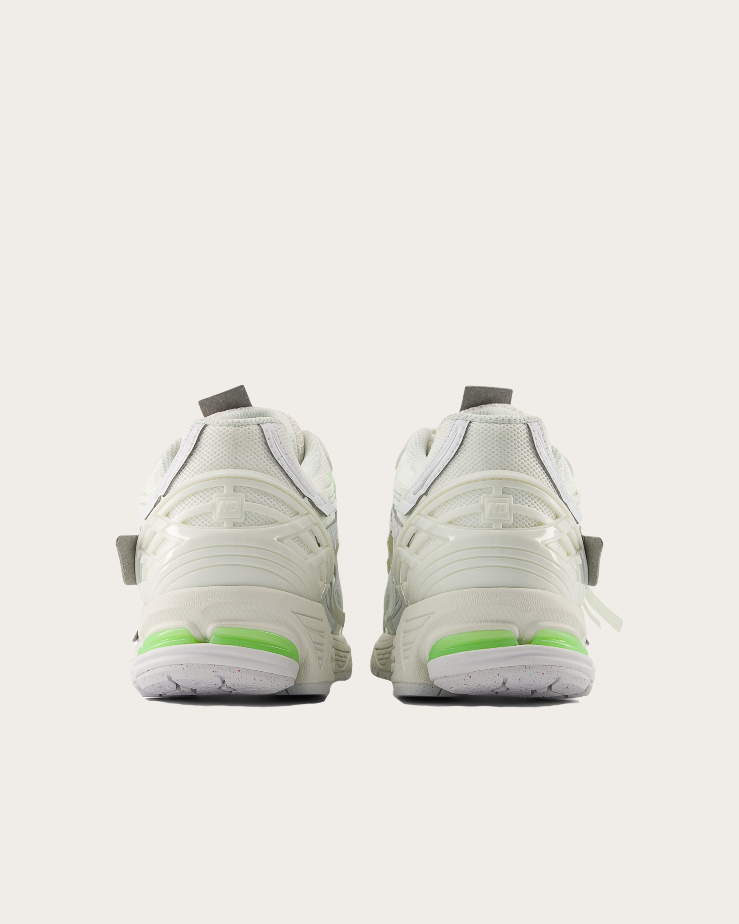 New Balance - 1906 White with Mint Flash and Silver Metallic