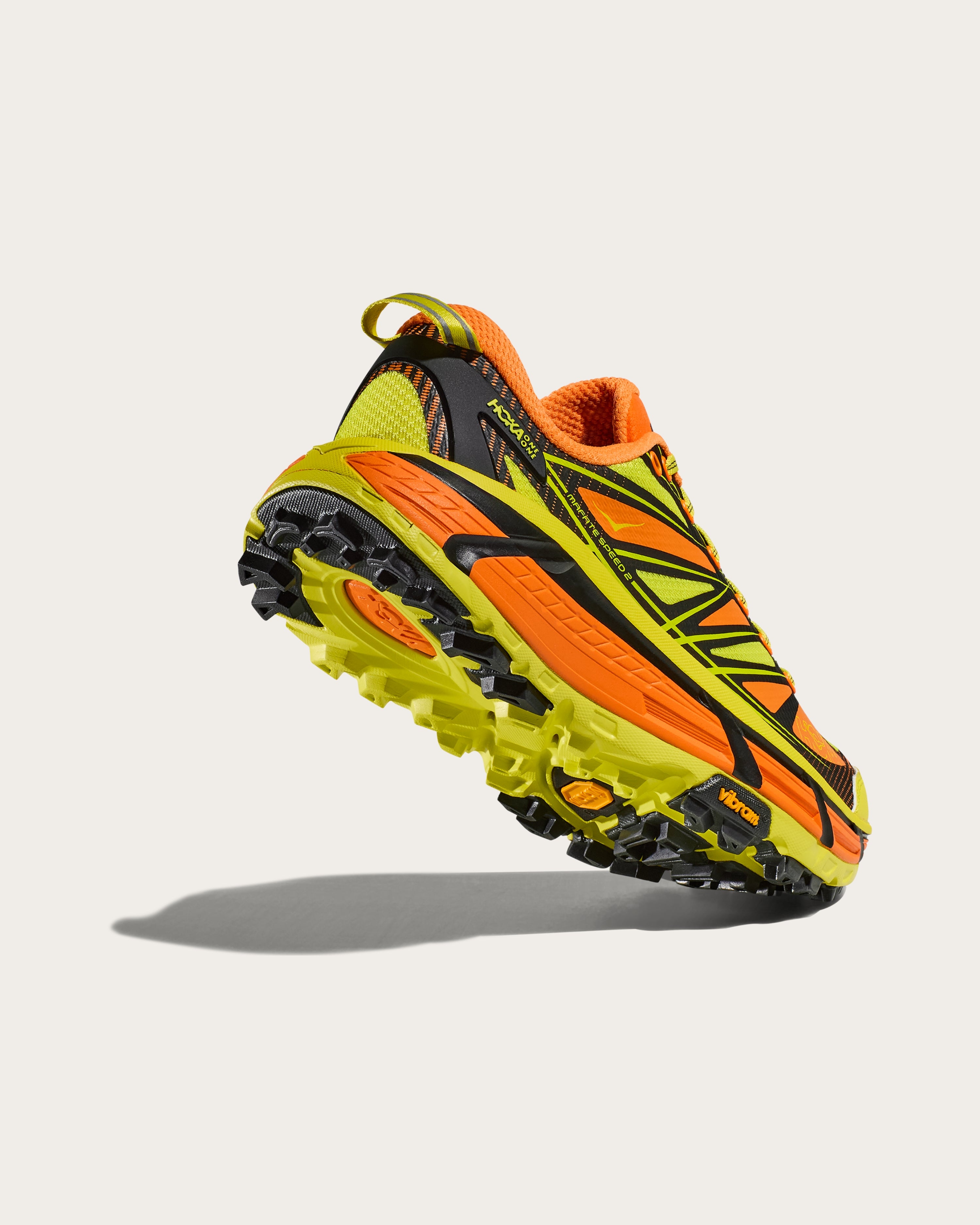 Hoka Mafate Speed 2 - Electric Tangerine / Hoka Citrus