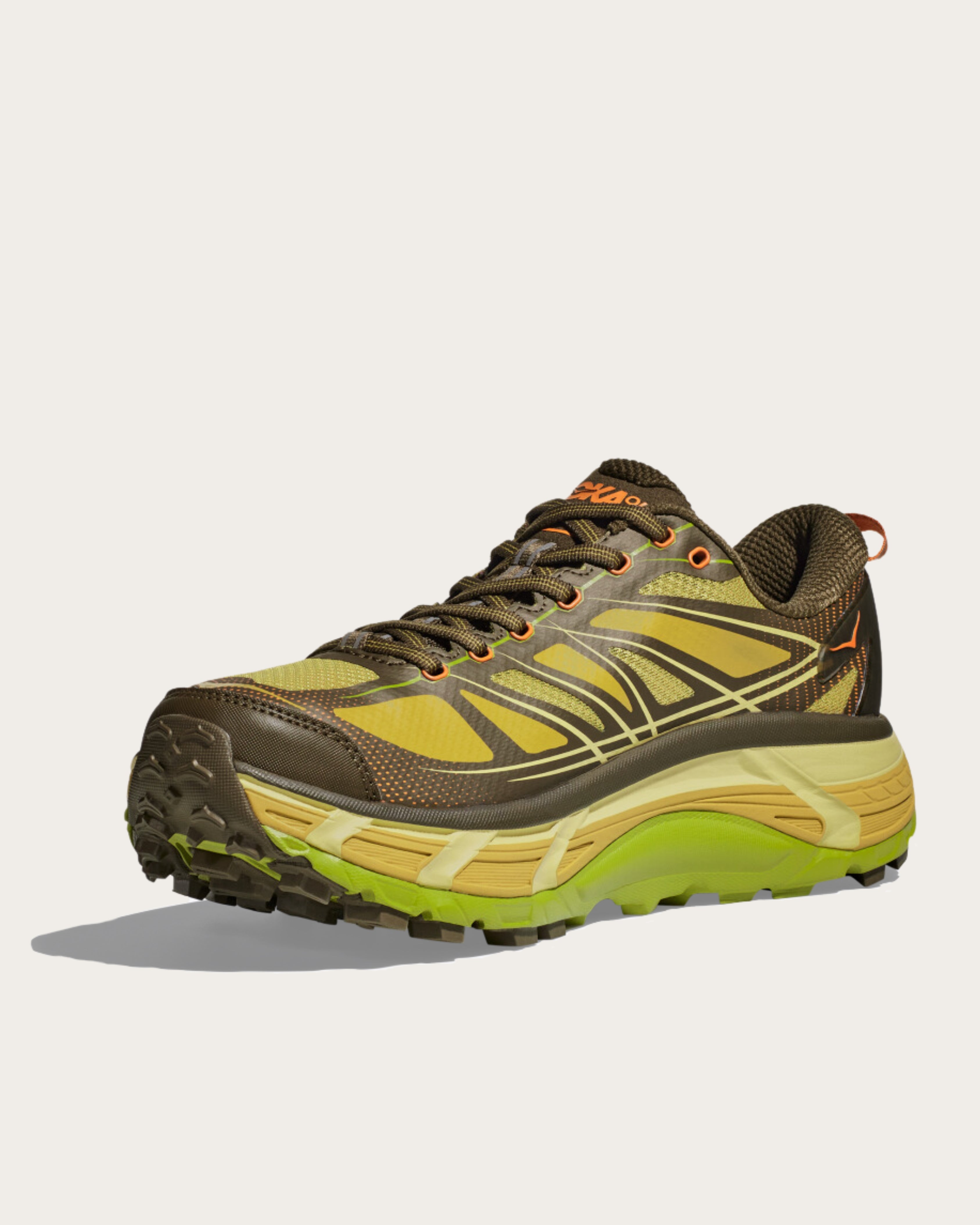 Hoka Mafate 2 - Dark Olive / Golden Lichen