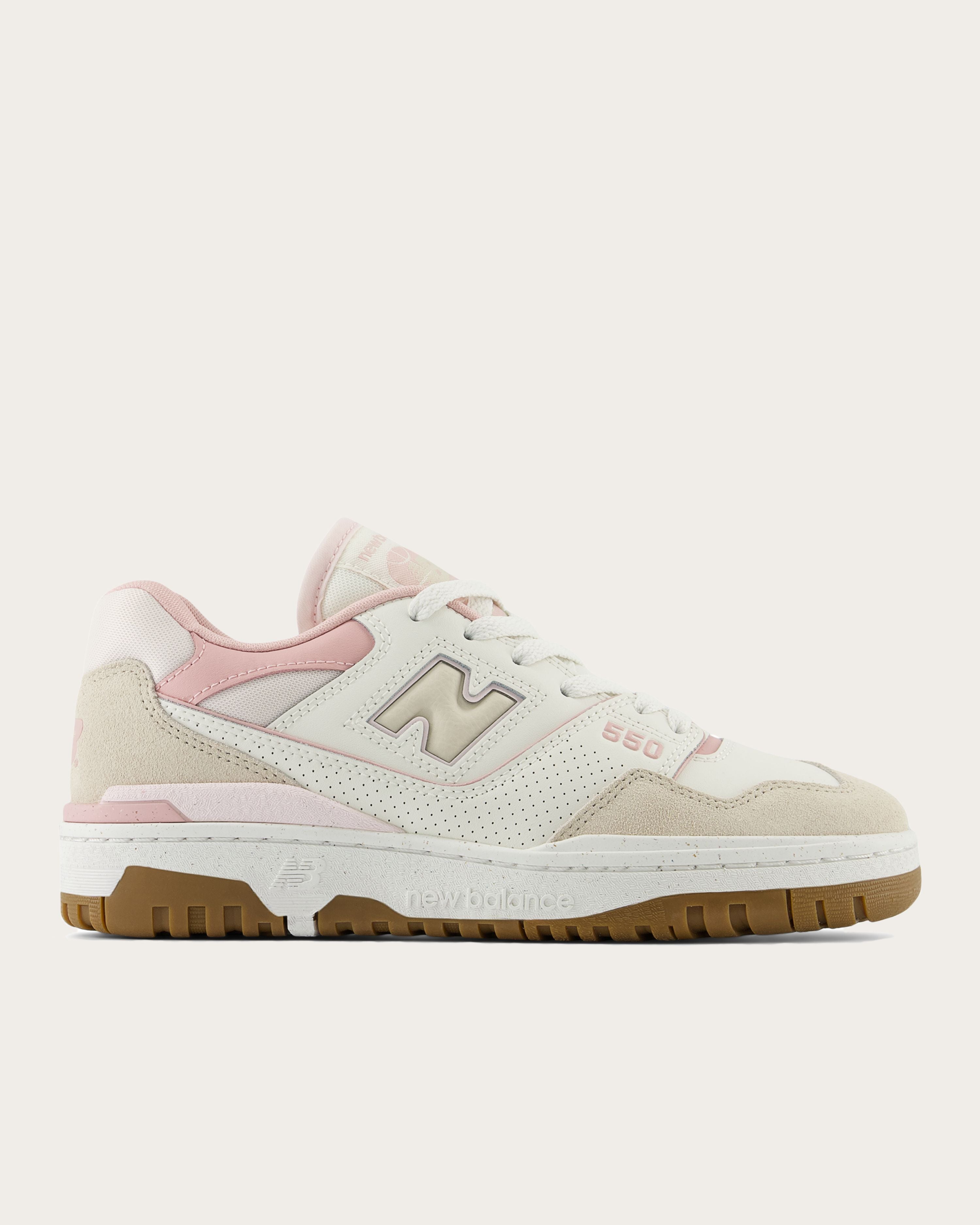 New Balance - 550 Sea Salt with Pink Granite and Orb Pink