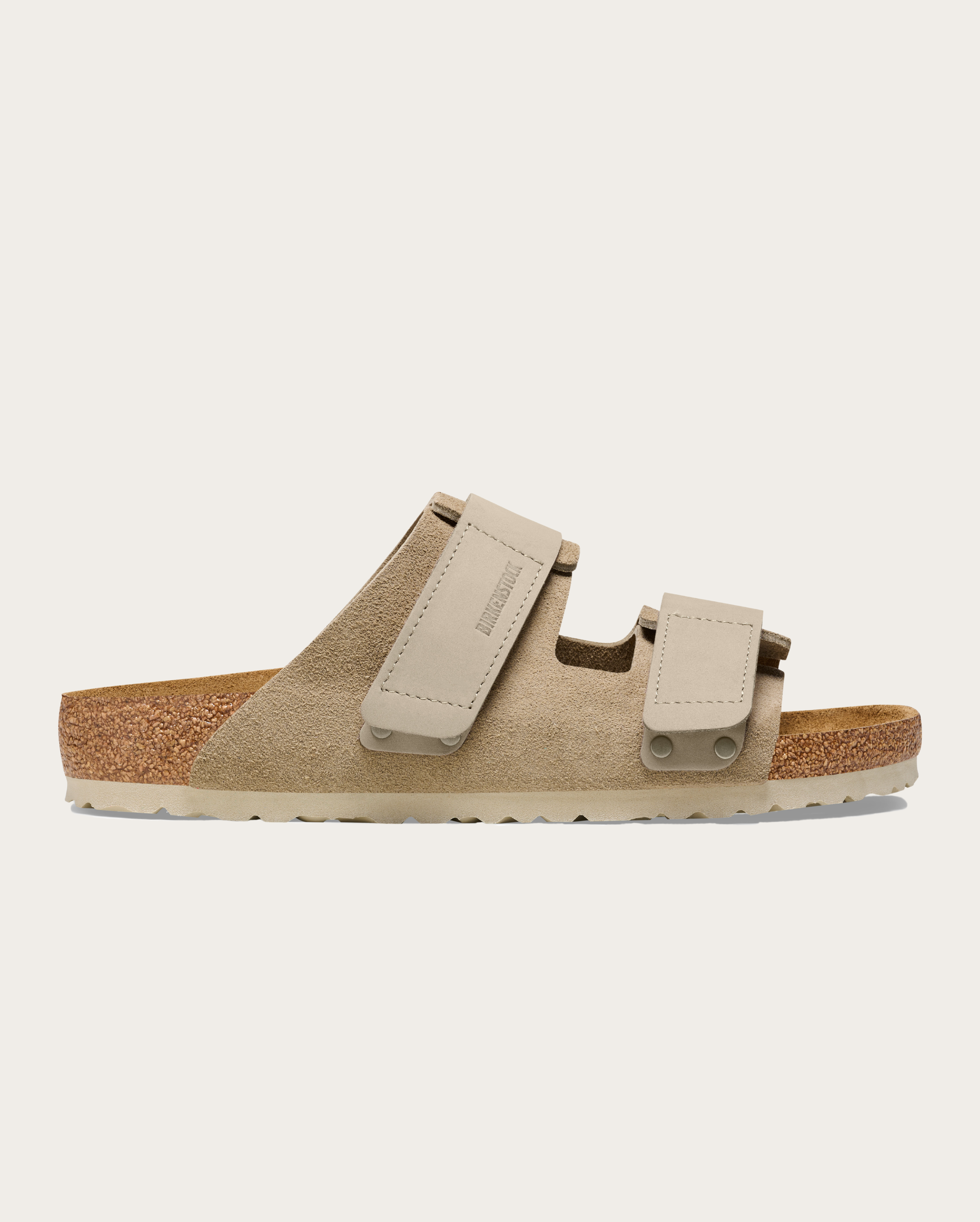 Birkenstock Uji - Taupe Suede Nubuck Leather